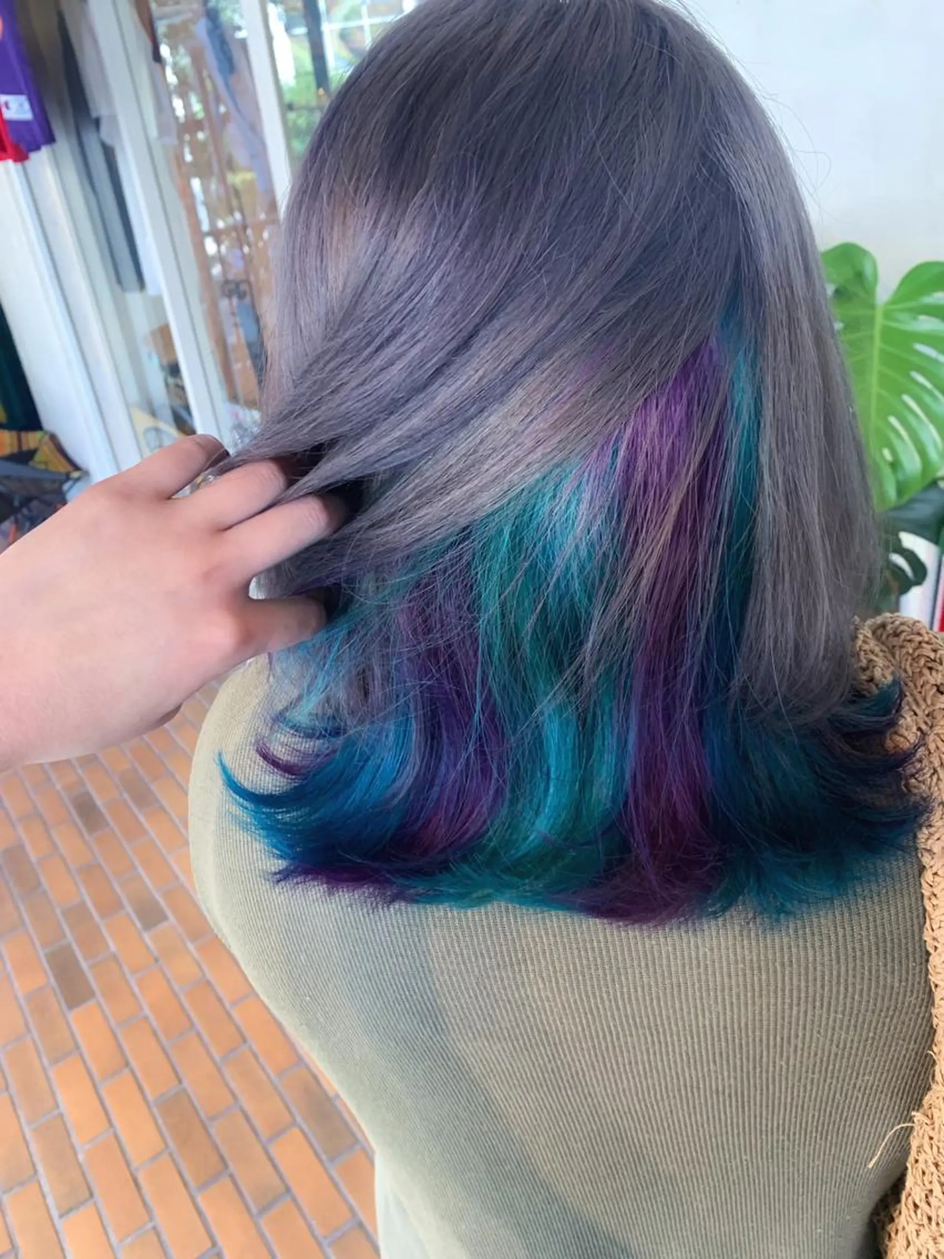 ミディアム カラー ヘアアレンジ インナーカラー L studio【エルスタジオ】所属・元地雷系美容師🫶 RYUSEI🐈‍⬛のヘアスタイル