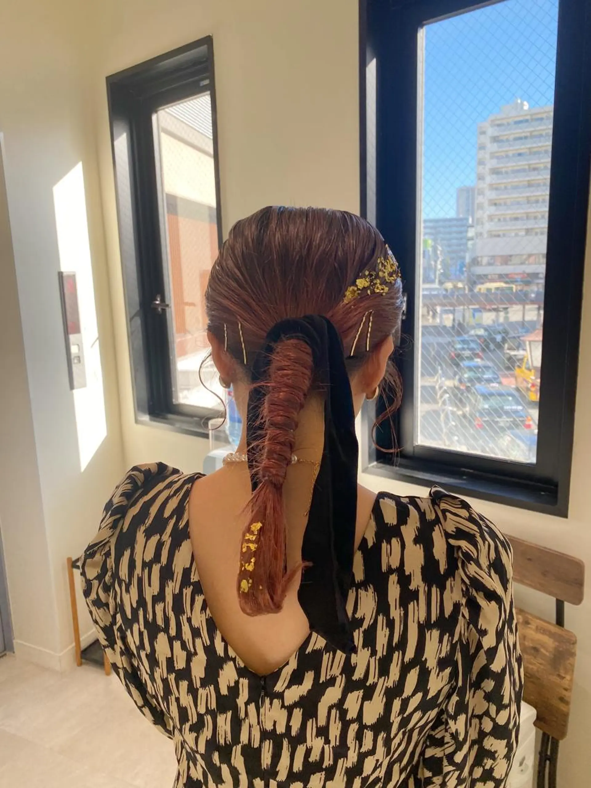 ヘアアレンジ 暖色カラー /ヘアアレンジ/花鈴のヘアスタイル