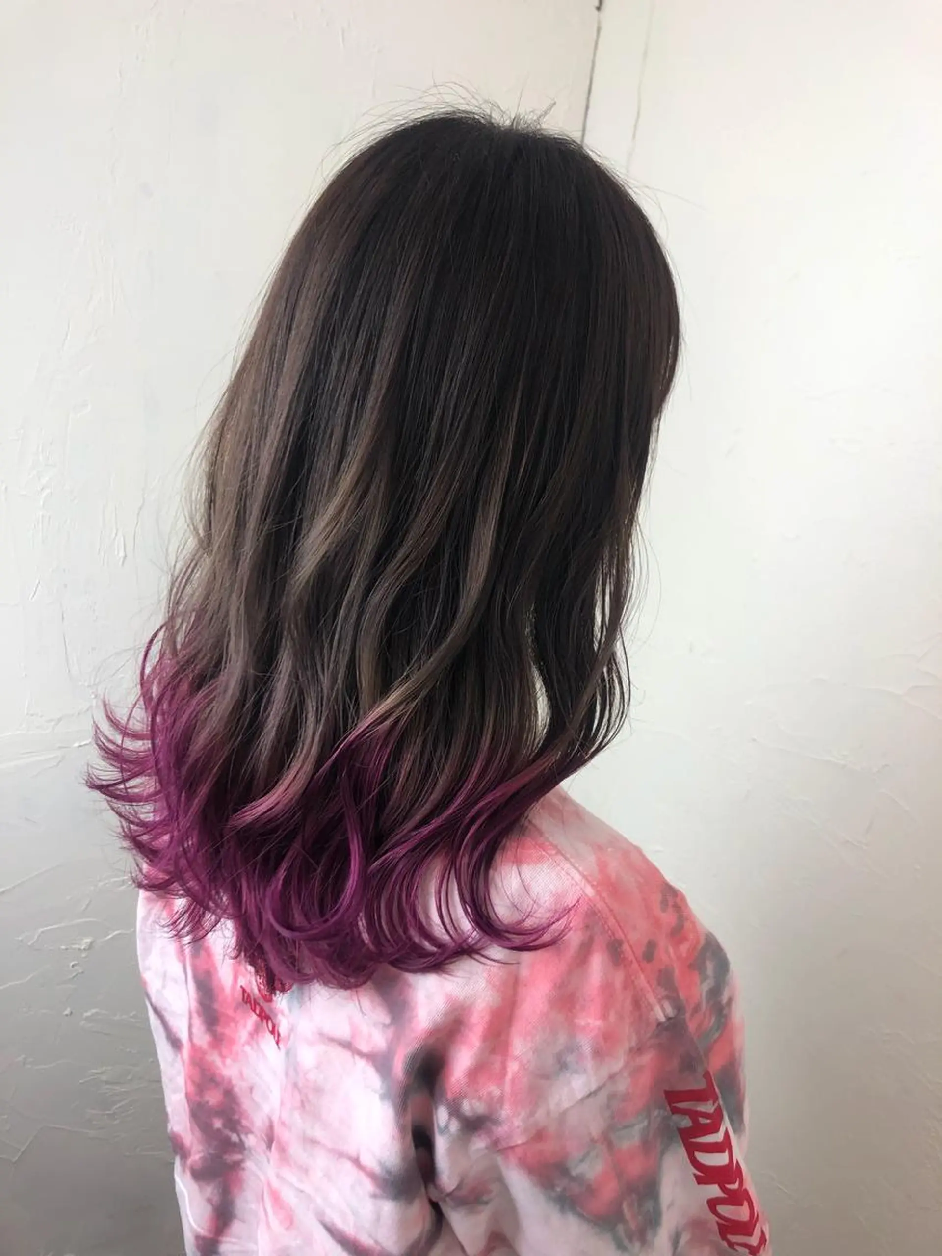 セミロング カラー 古山 勇太のヘアスタイル