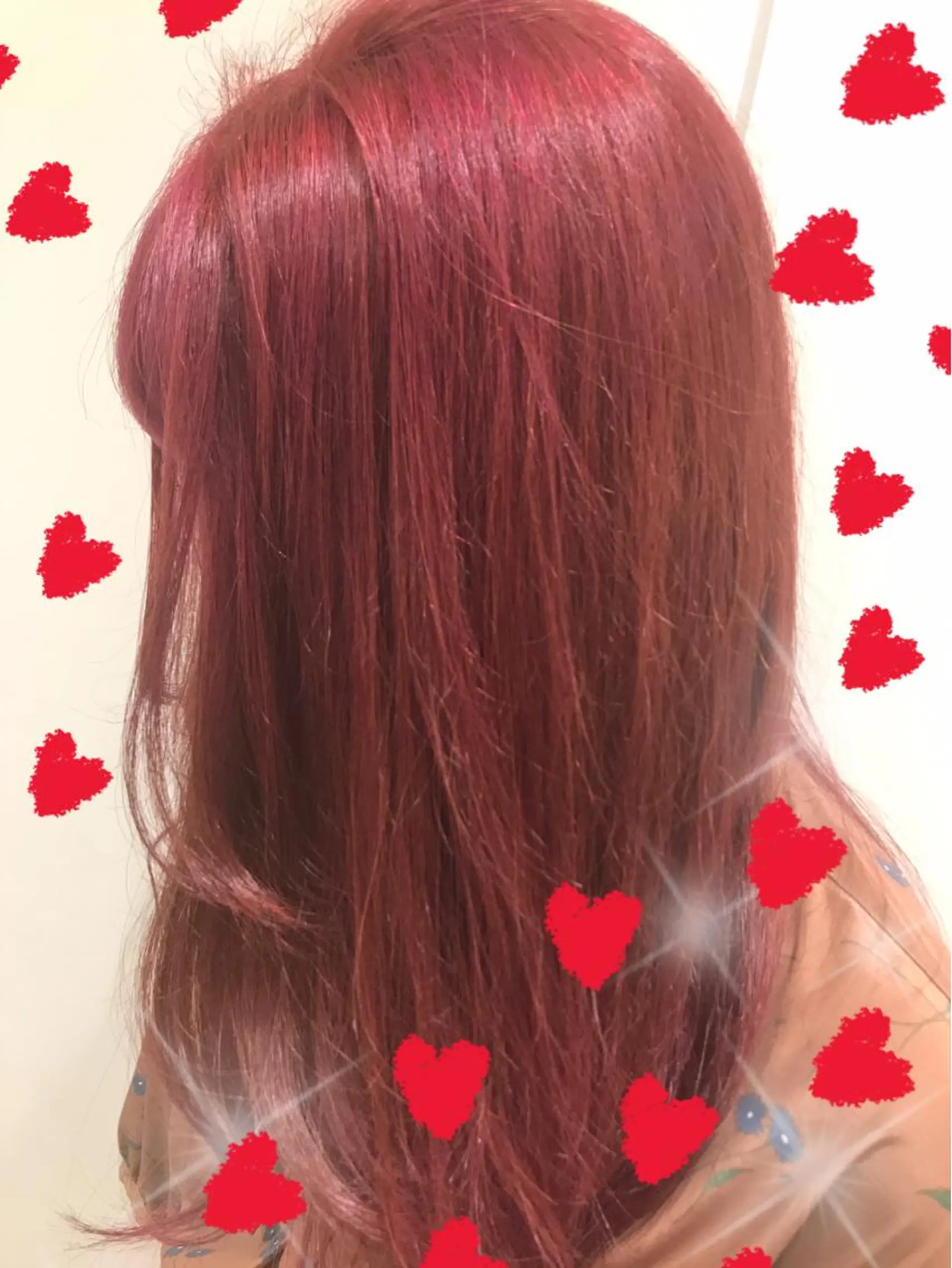 カラー ピンクカラー EMANON新宿東口所属・新宿駅近♡個室 ♡関口三都季🌜のヘアスタイル