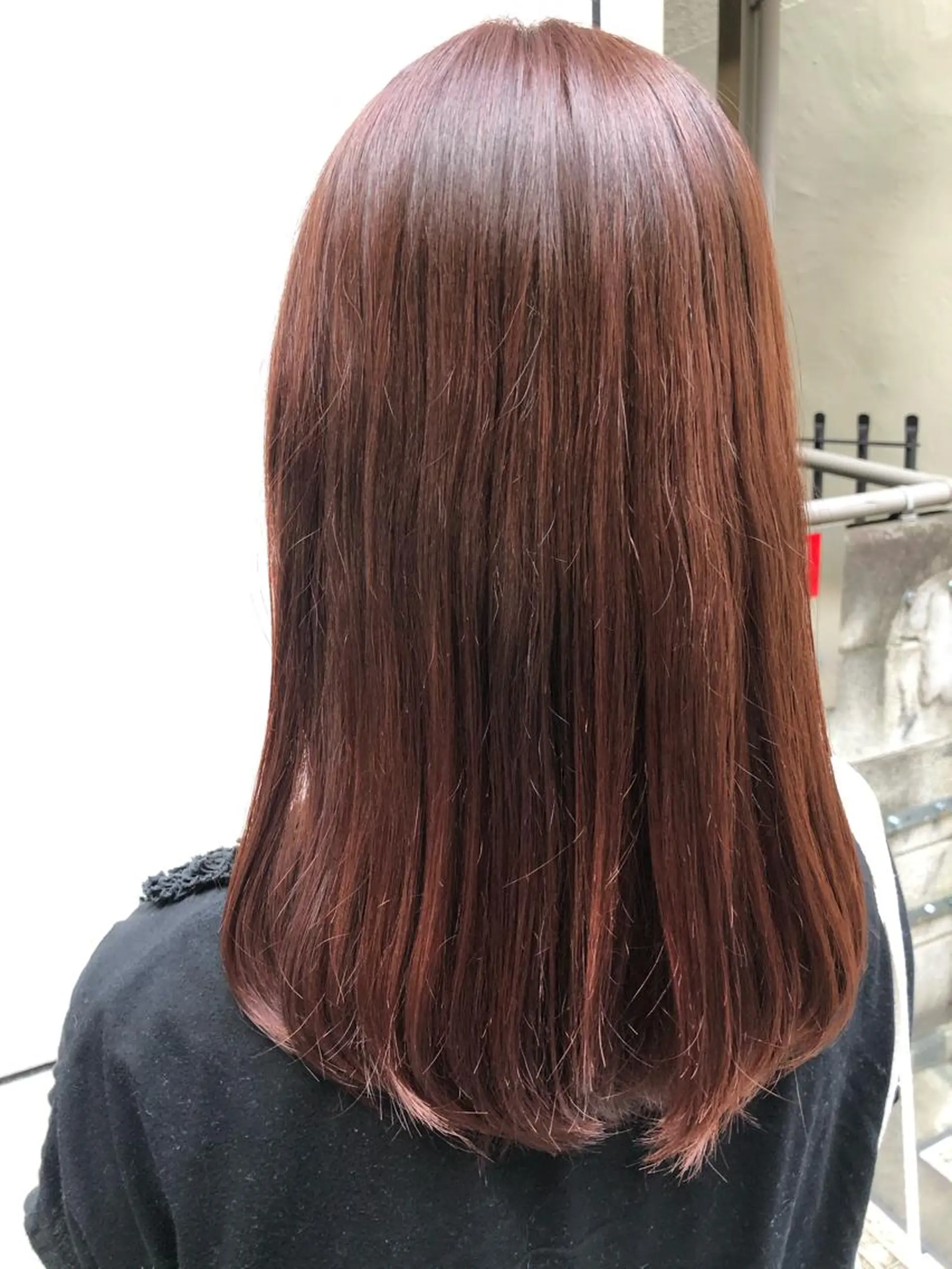 ミディアム カラー ブラウンカラー ピンクカラー ピンクブラウン 顔まわり職人🇰🇷 韓国ヘア/KAITOのヘアスタイル