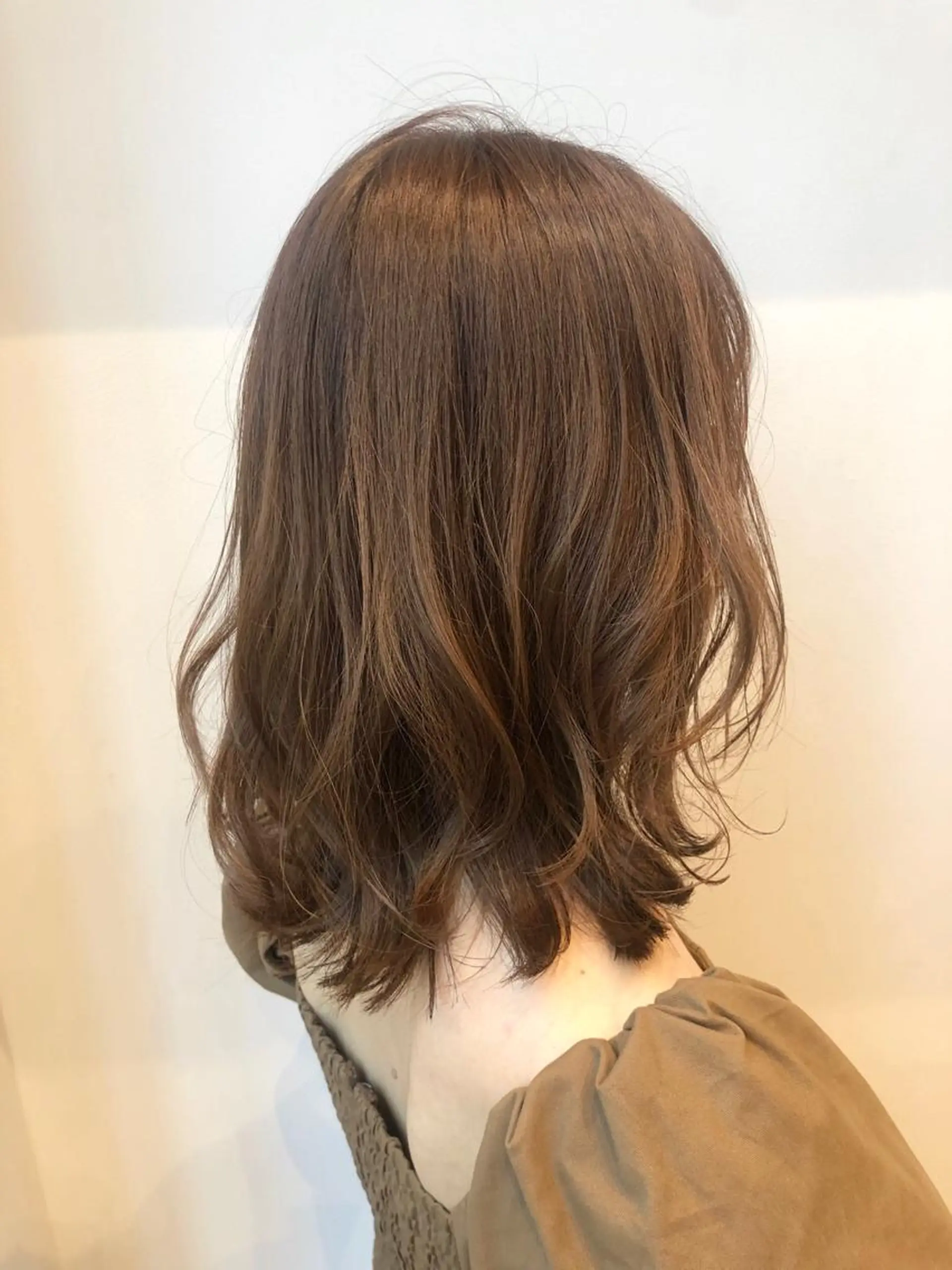 ミディアム カラー パーマ カット ヘアカラー トリートメント VIVIE【ヴィヴィ】所属・髪質改善/韓国風 レイヤー/田村祐樹のヘアスタイル