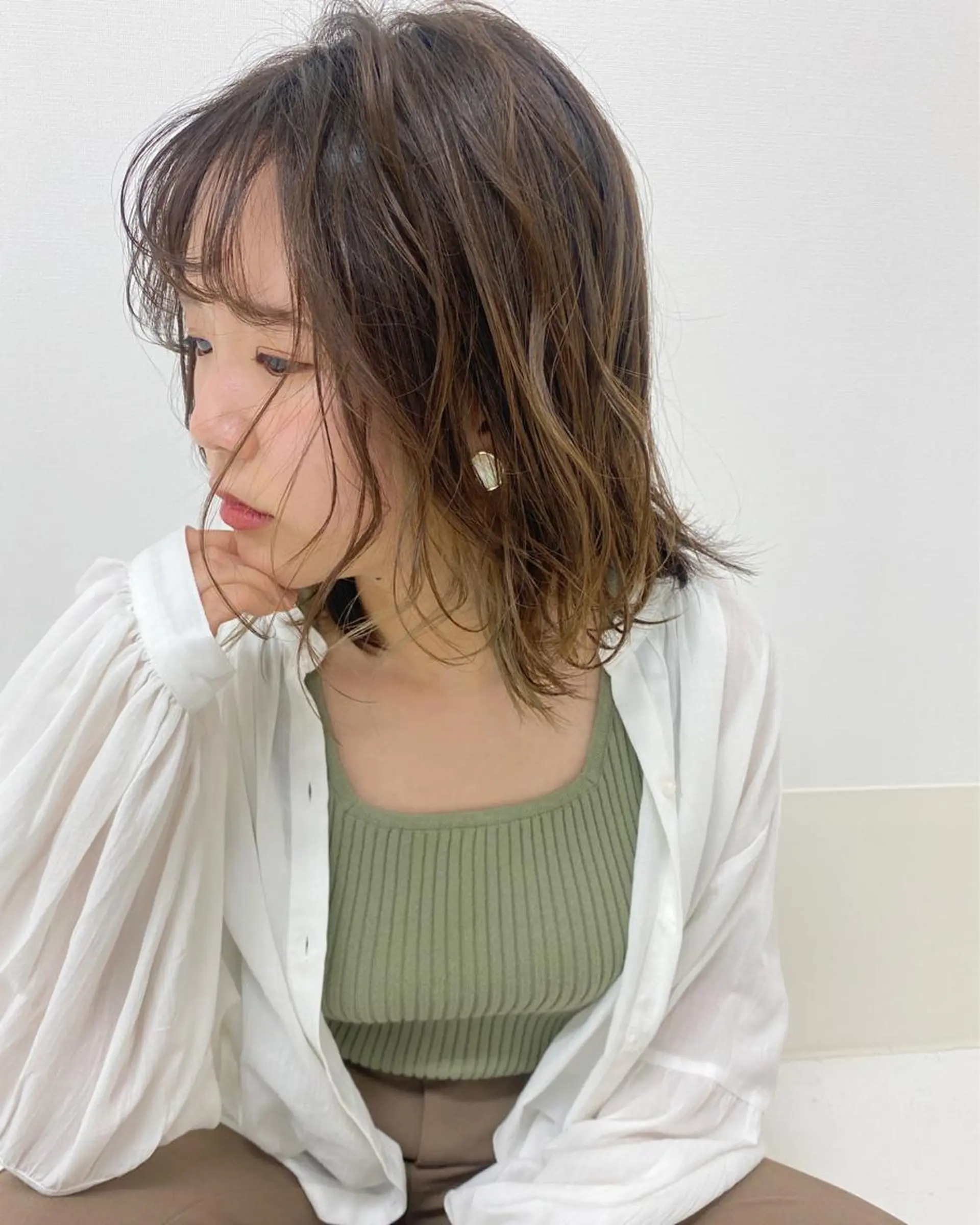 ミディアム インナーカラー🦔 🐾KEISUKEのヘアスタイル