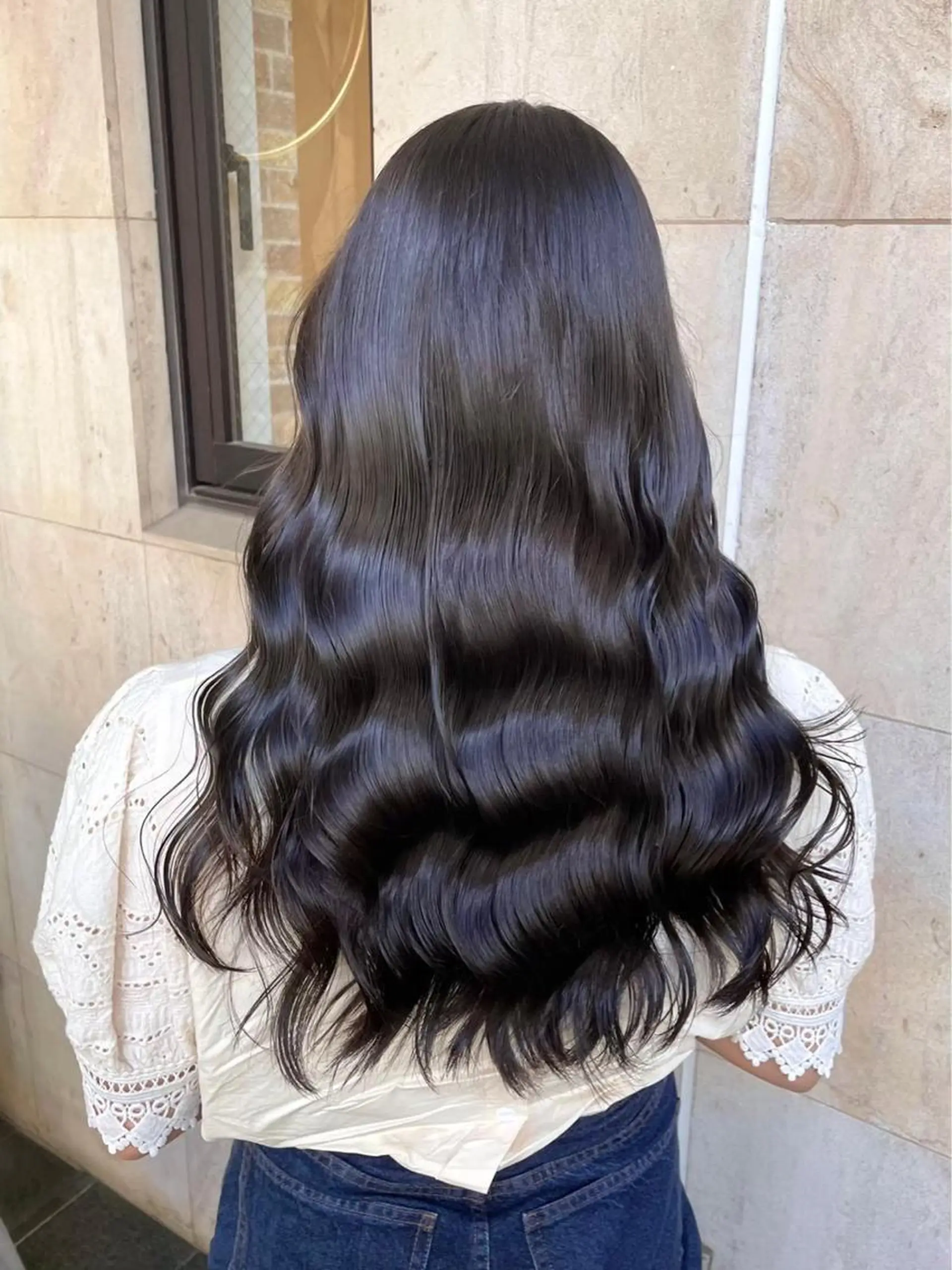 ロング ヘアカラー トリートメント ヘッドスパ 韓国系レイヤー特化 hiroのヘアスタイル