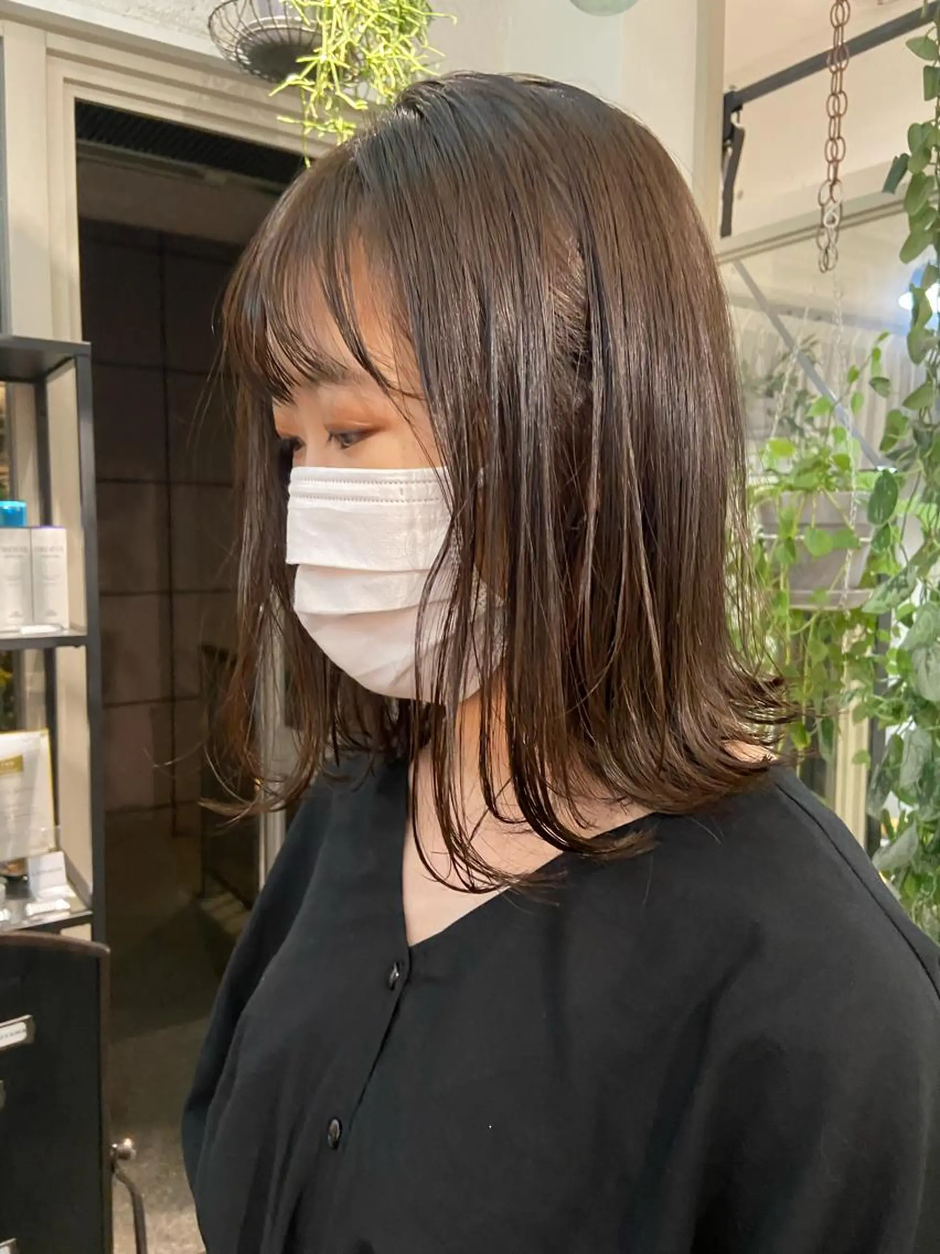 ミディアム カラー 🟩くすみカラー/ボ ブ/ショート/大司のヘアスタイル