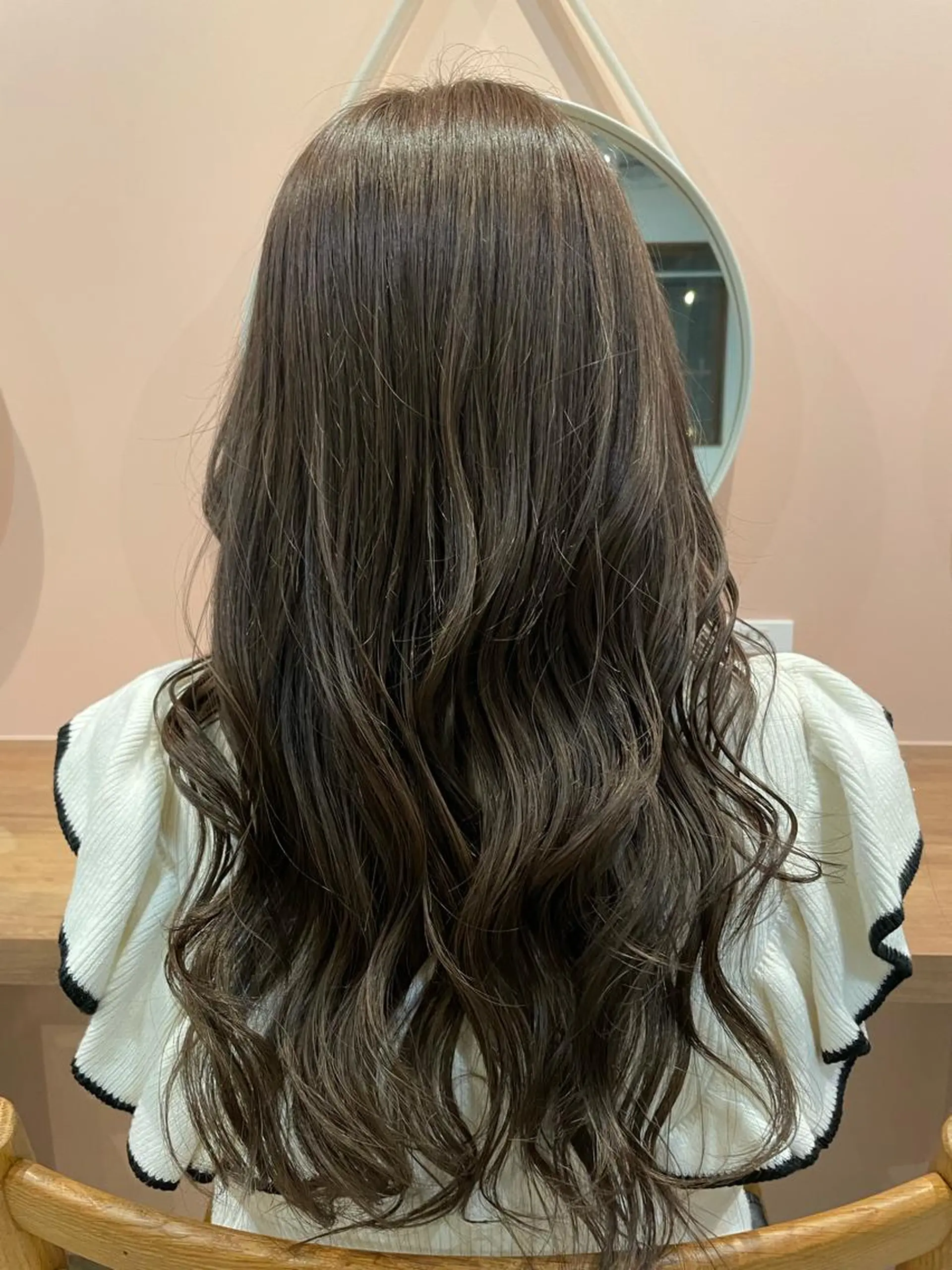 ロング カラー ヘアアレンジ REONA🪽✨薬院 レイヤーカット🫧のヘアスタイル