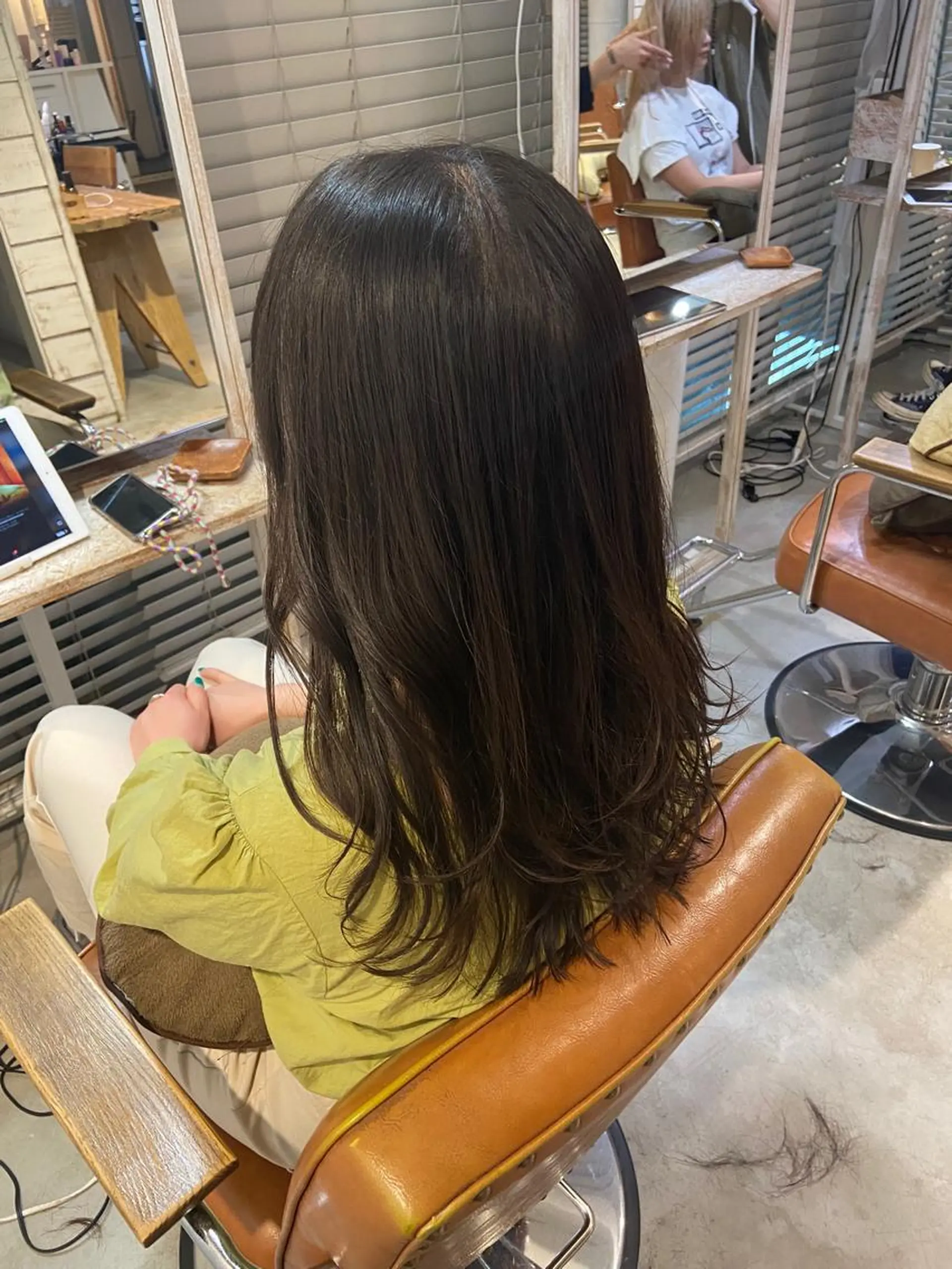 セミロング レイヤーカット 韓国ヘア🇰🇷 髪質改善✨️-裕人-のヘアスタイル