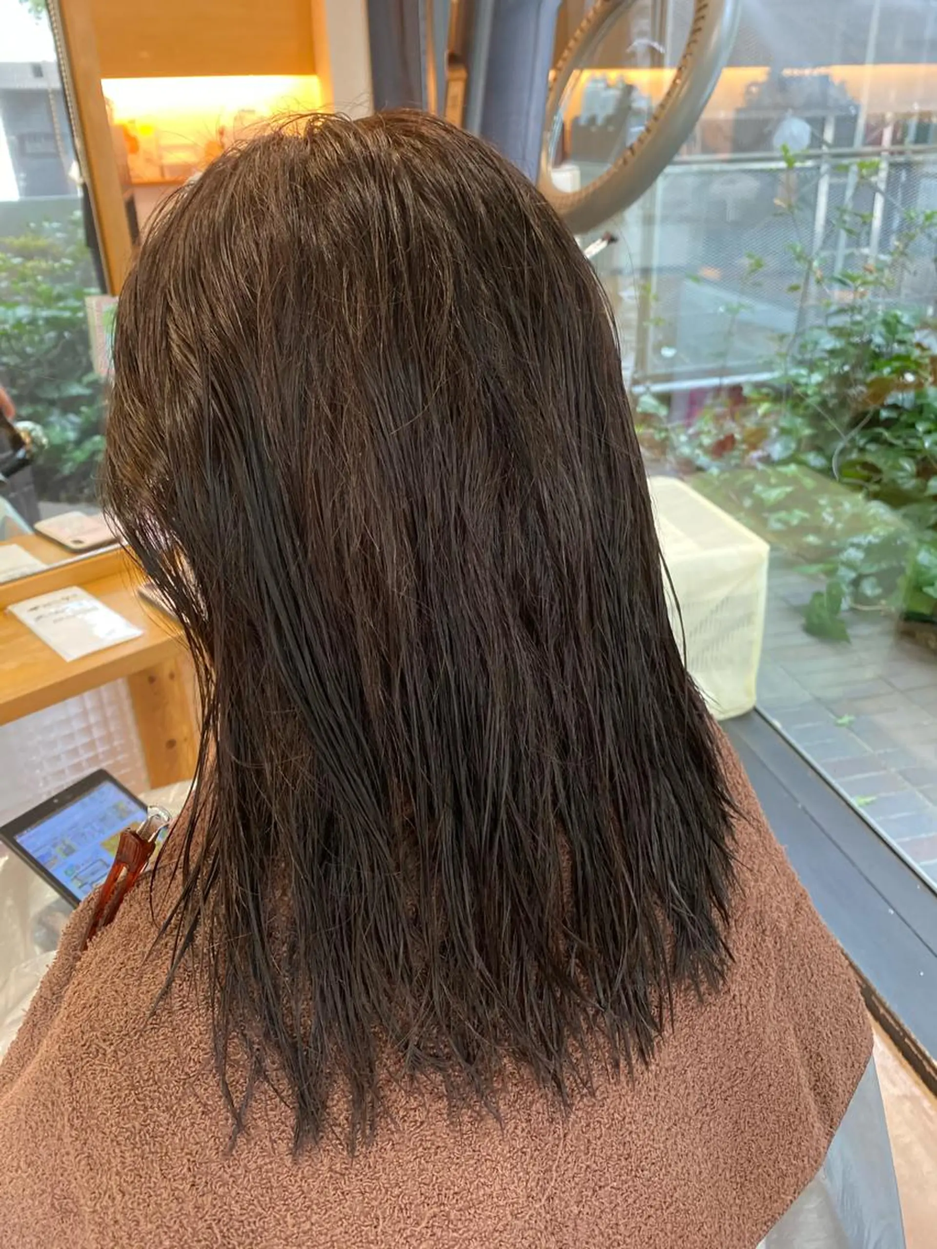 セミロング 髪質改善🥇津田 【自由が丘】【美髪】のヘアスタイル