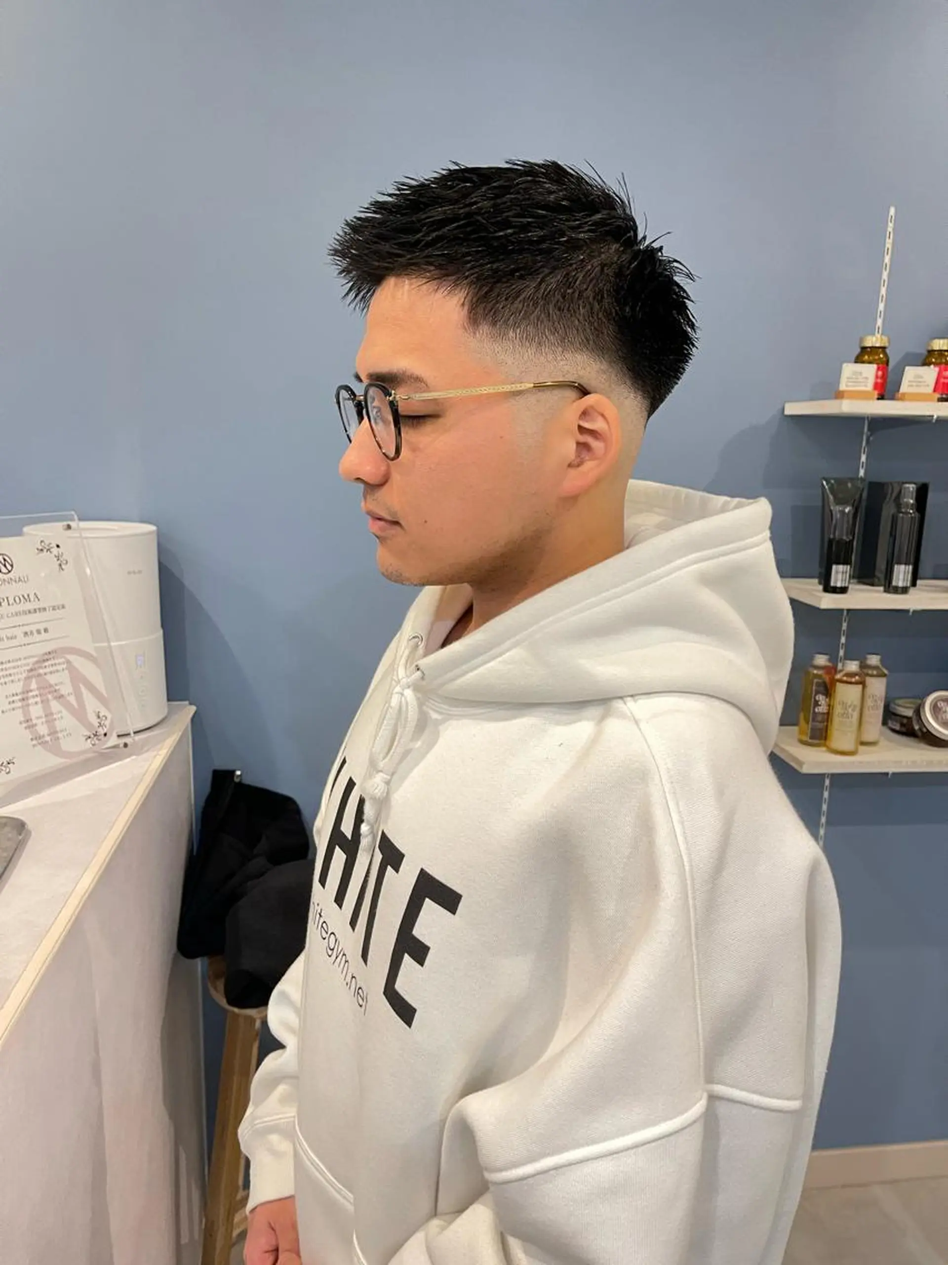 ショート カット 骨格補正施術/メンズ 専門美容師/YUYAのヘアスタイル