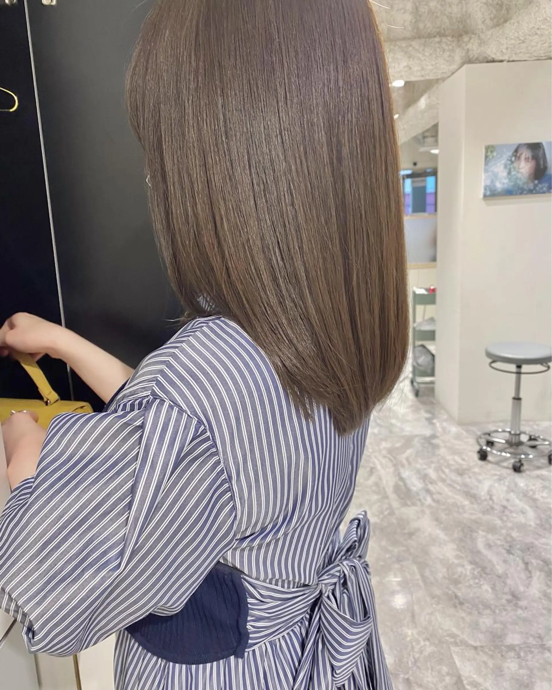 ミディアム カラー 髪質改善 トリートメント カット ヘアカラー トリートメント LOVESTOIKE 堂本のヘアスタイル