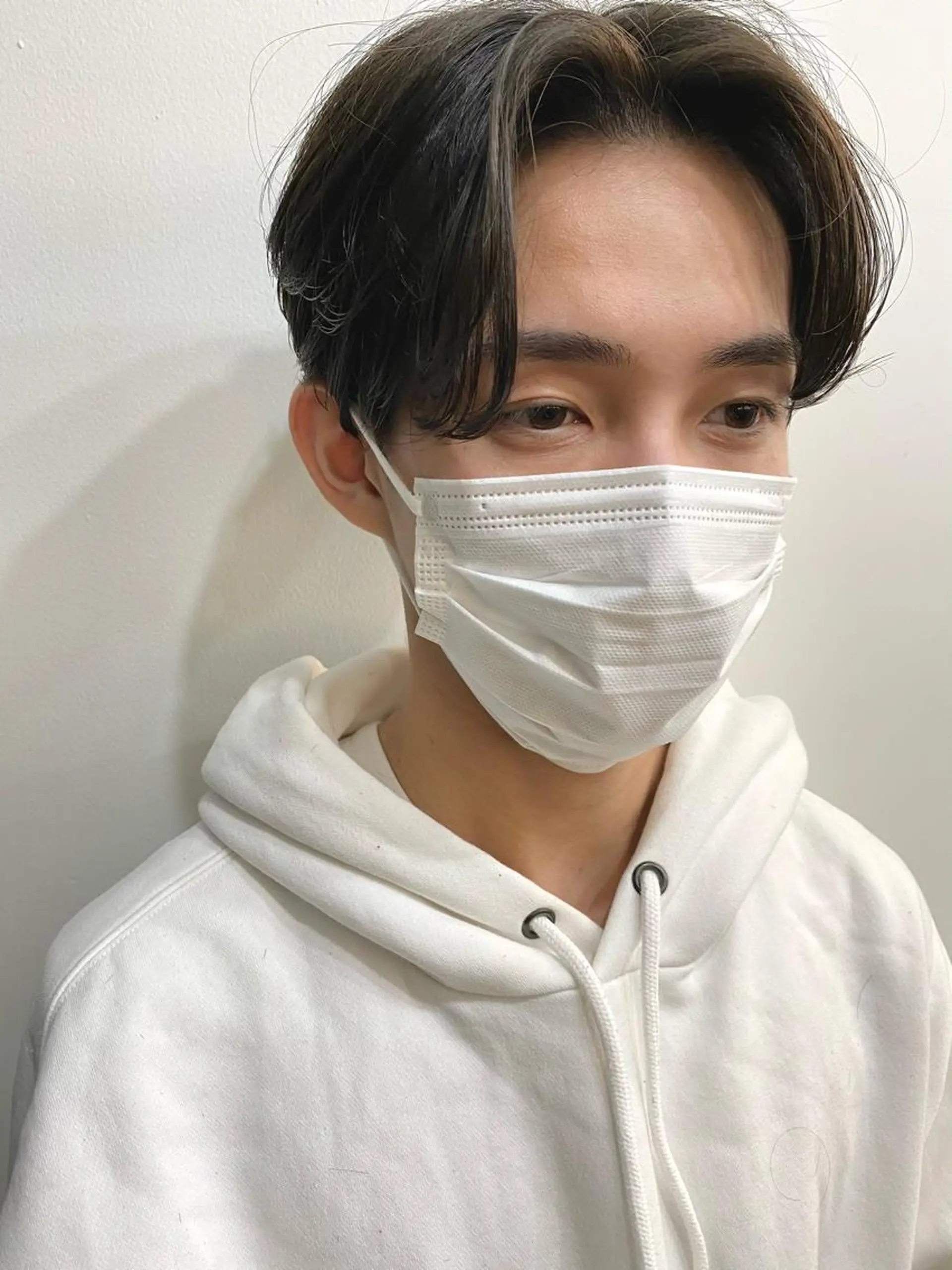 ショート メンズ センターパート レイヤーカット/ 火ノ見🪡のヘアスタイル