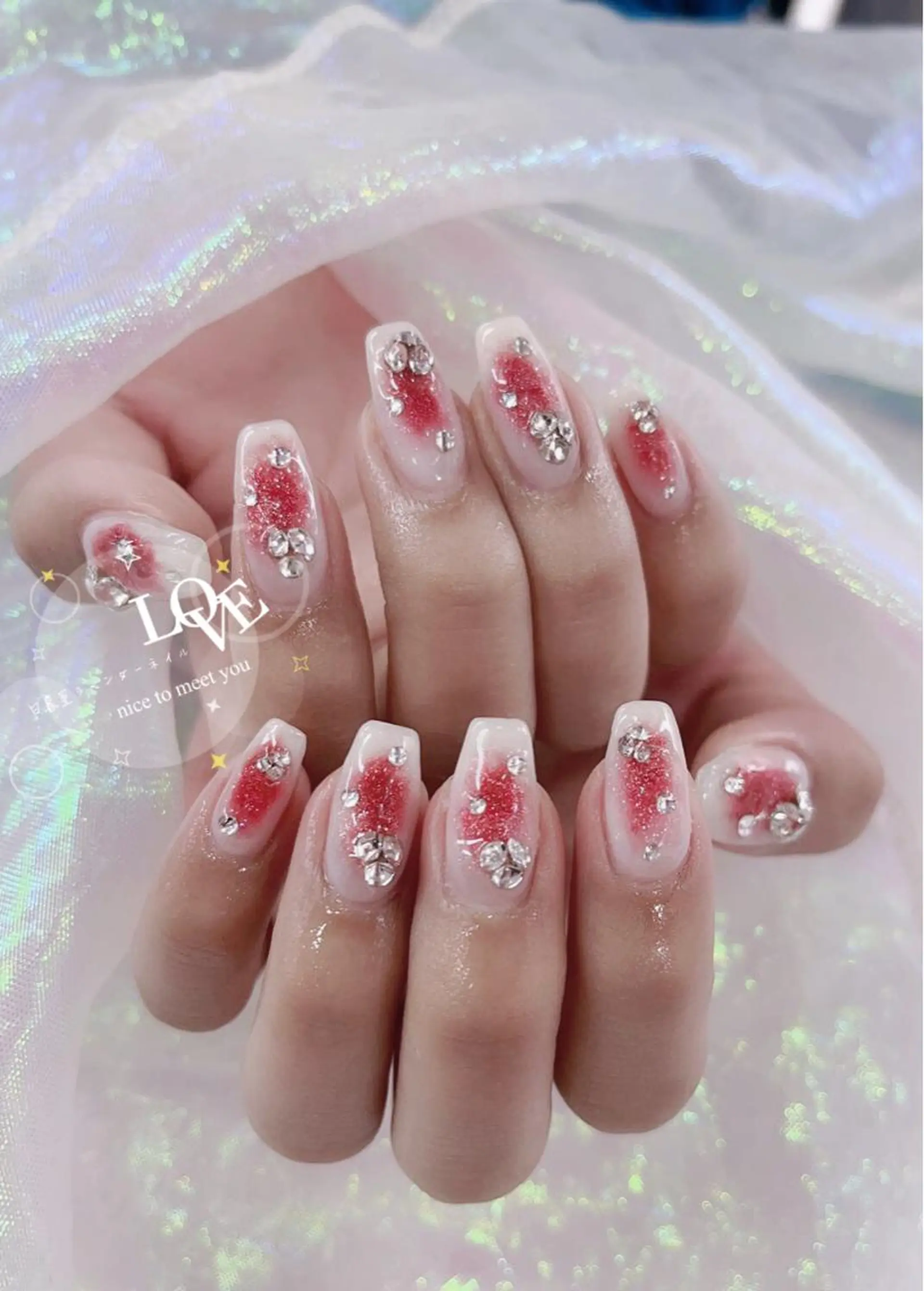 ネイル ラベンダー💖日暮里 ルル💖ネイルのネイルデザイン