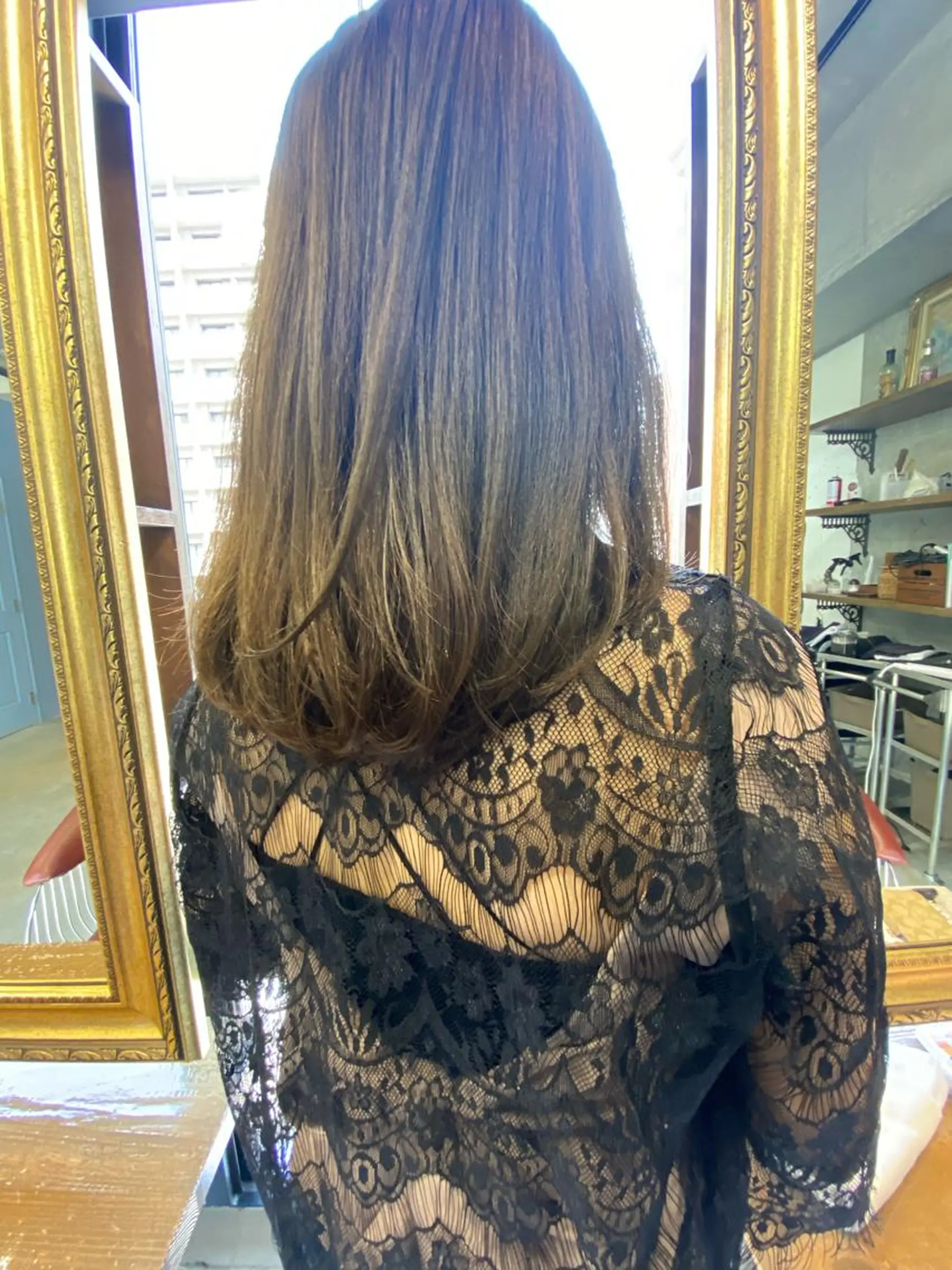 セミロング カラー パーマ オーナースタイリスト 佐藤のヘアスタイル