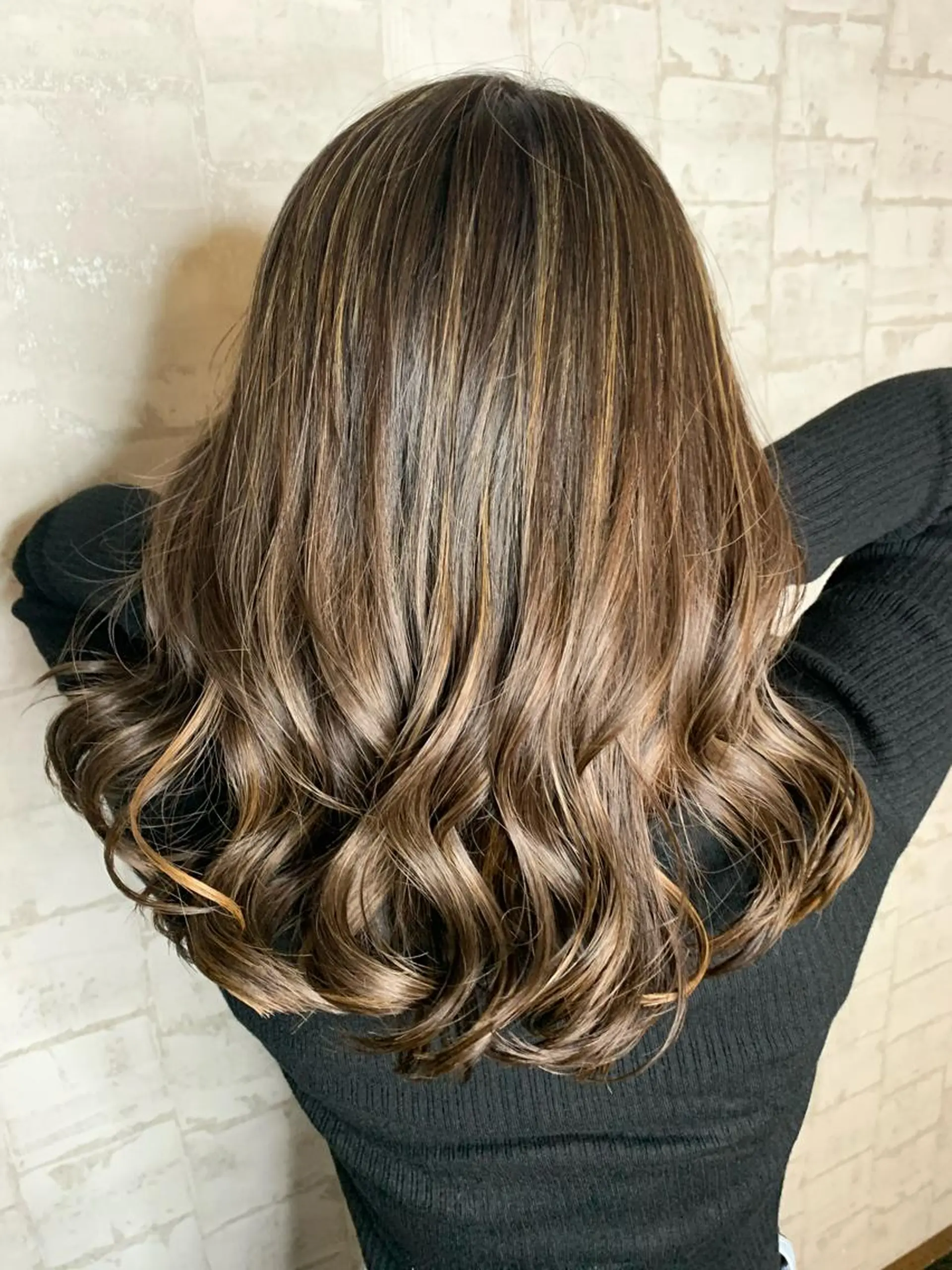 ロング カラー 船津武俊 フナツタケトシのヘアスタイル