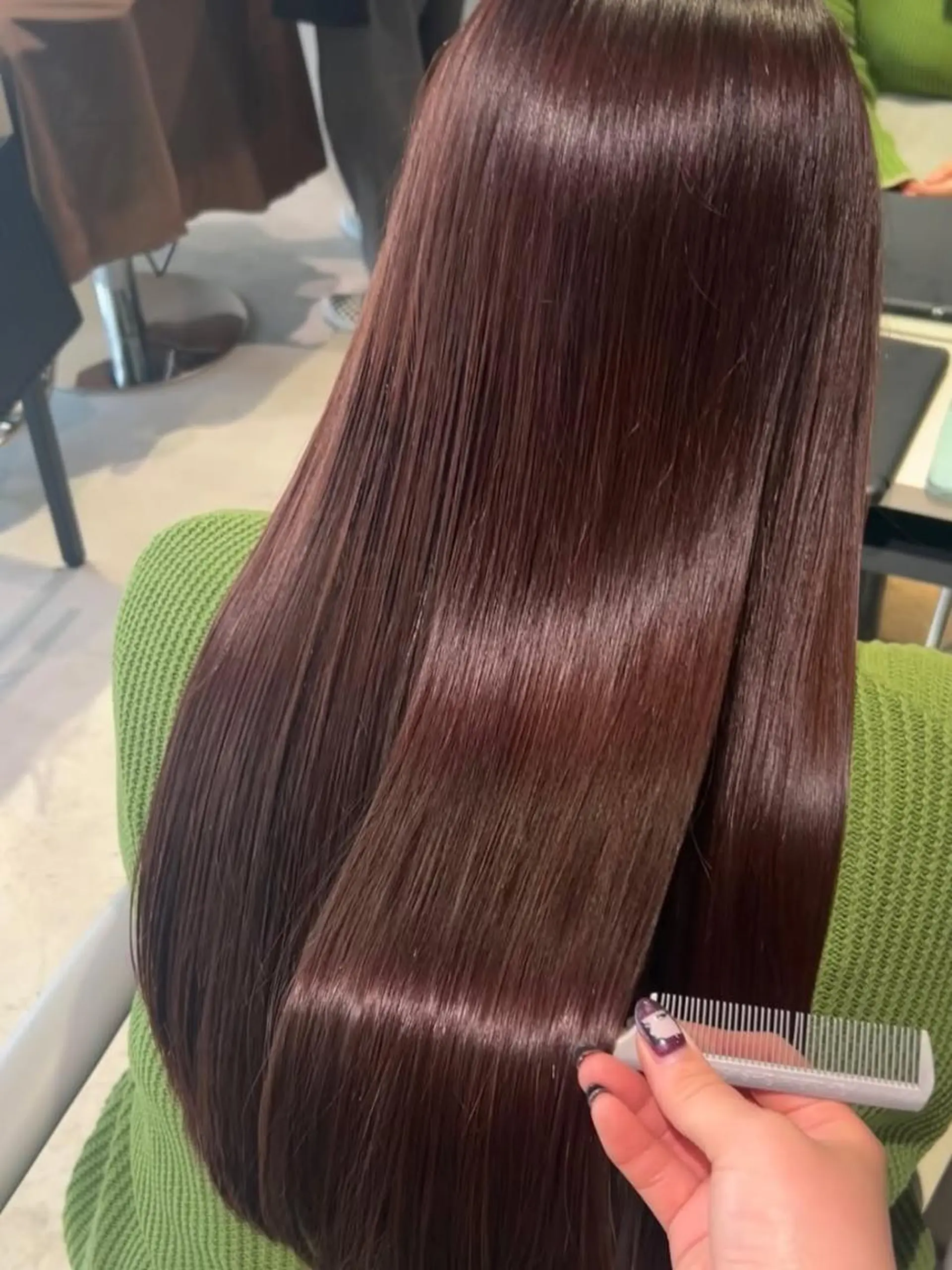 ロング 髪質改善 トリートメント SONOKO 【yoki.】のヘアスタイル