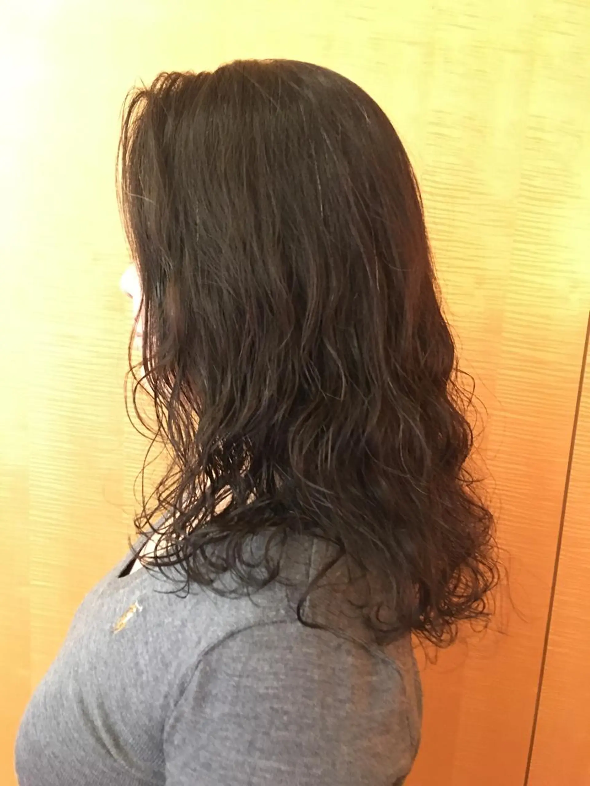 パーマ 黒田恵里香ショート カットモデル募集中のヘアスタイル