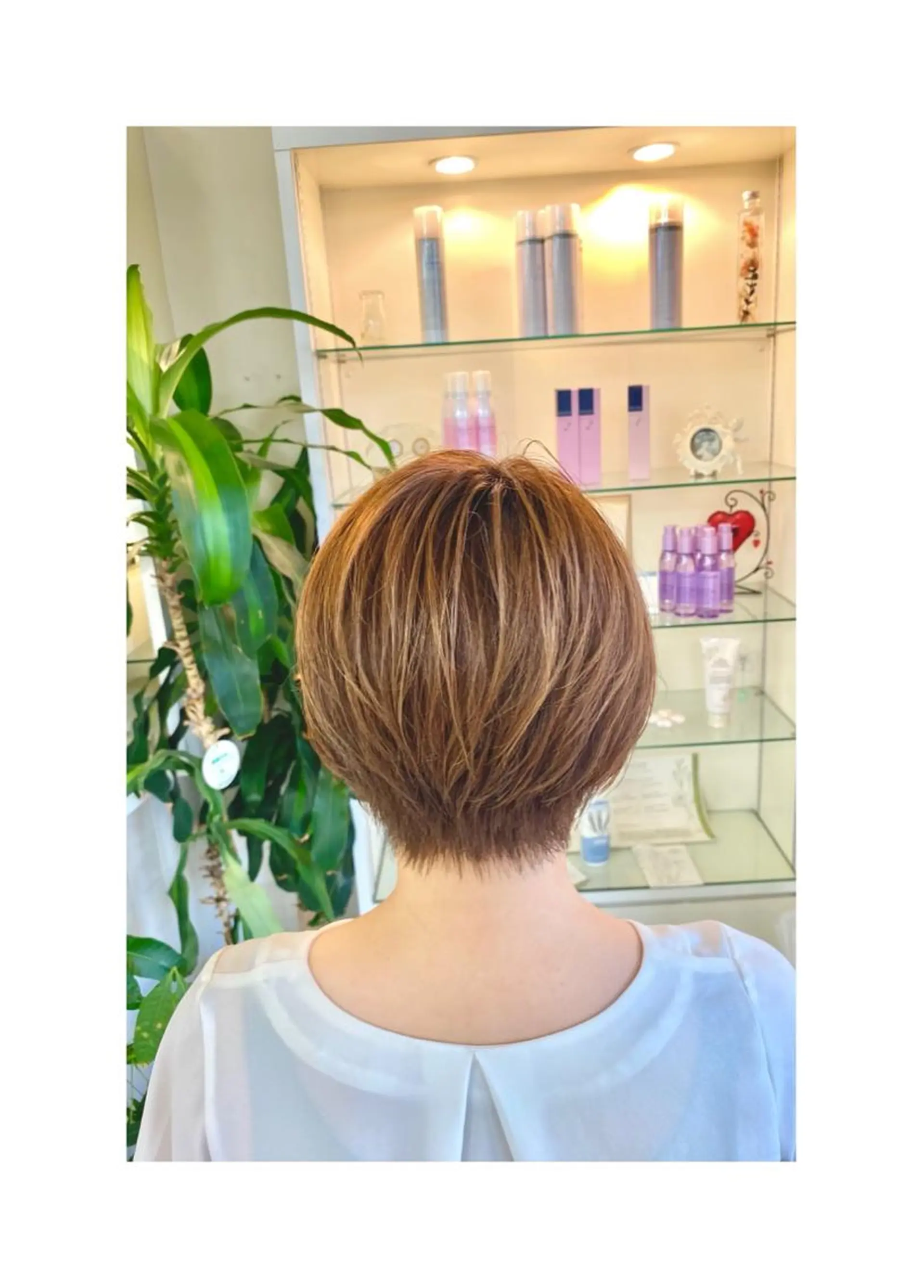 ショート カット 橋口 千裕のヘアスタイル