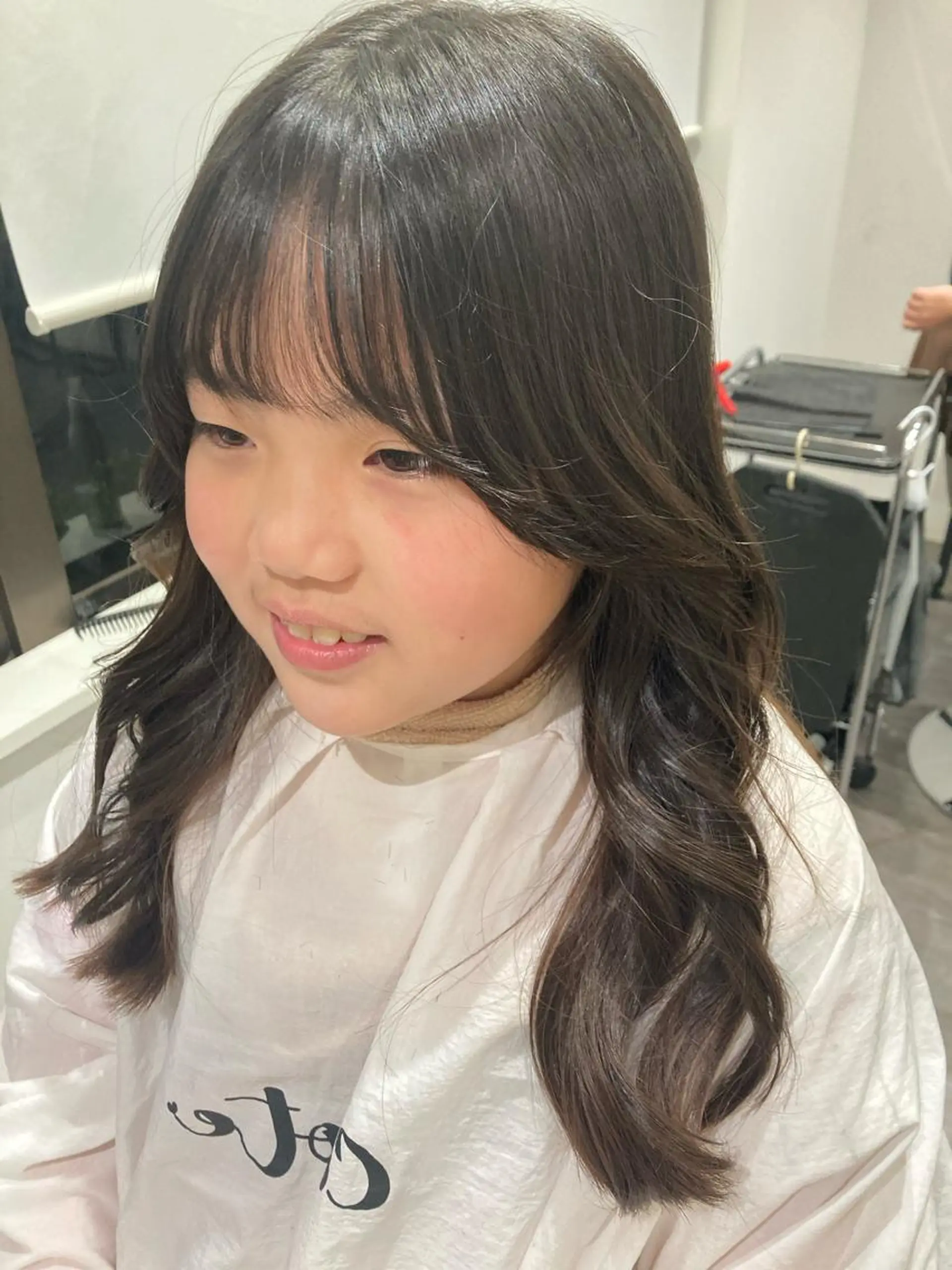 ロング キッズ ミルクティー量産💙 💙ブリーチ特化💙のヘアスタイル