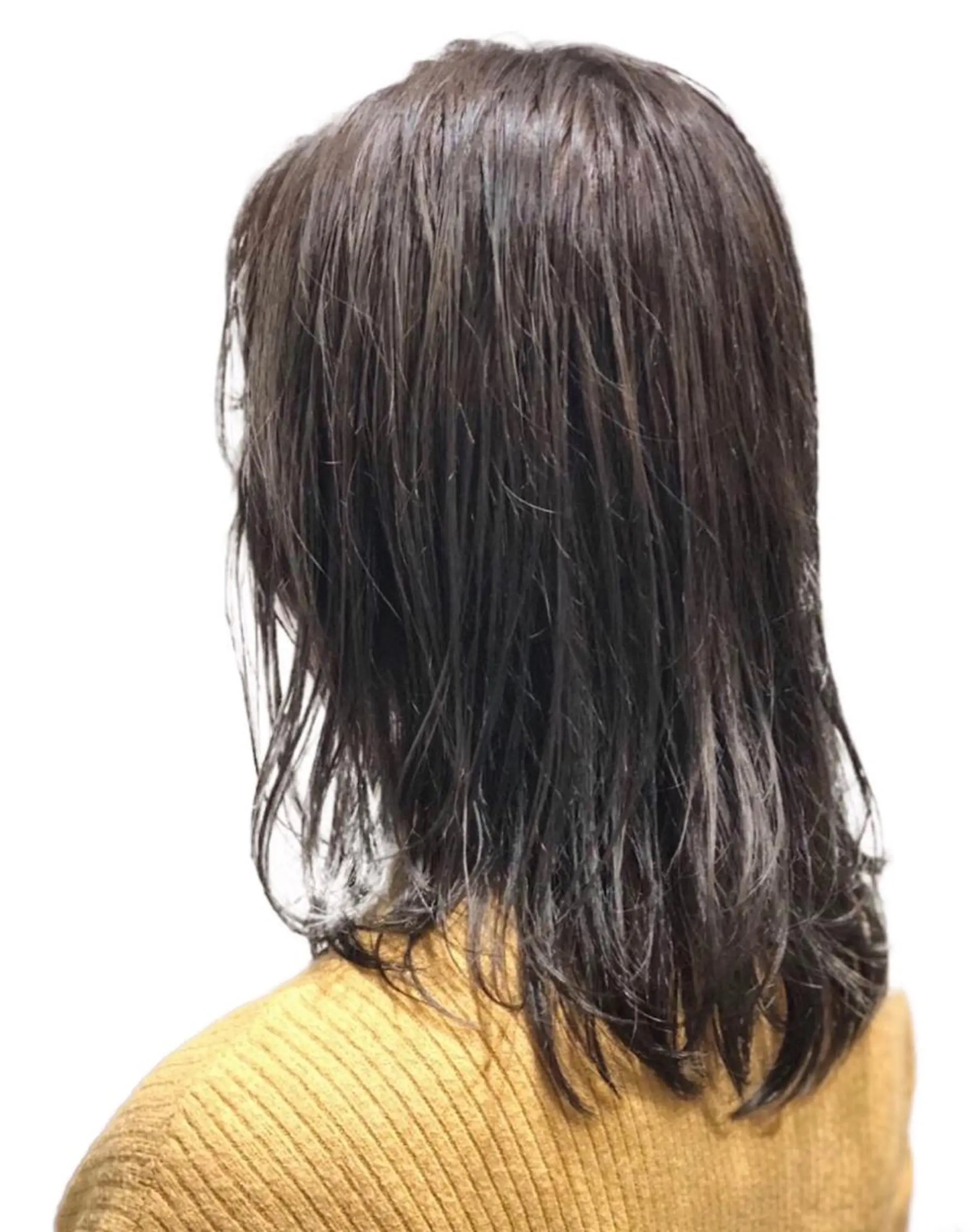 ミディアム カラー ケアブリーチ /髪質 改善/古橋圭史郎のヘアスタイル