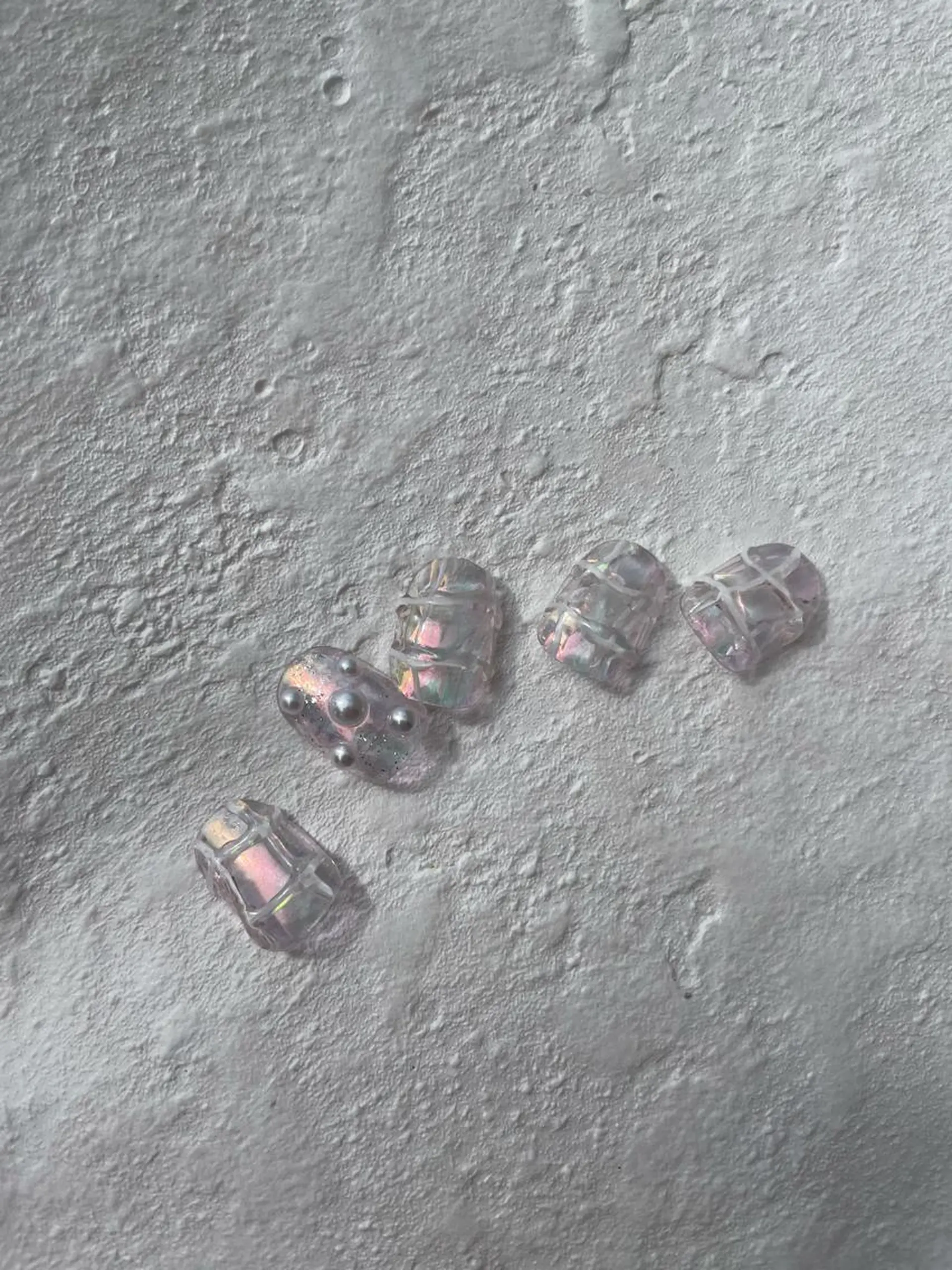 ネイル オーロラネイル MH_ Nailのネイルデザイン