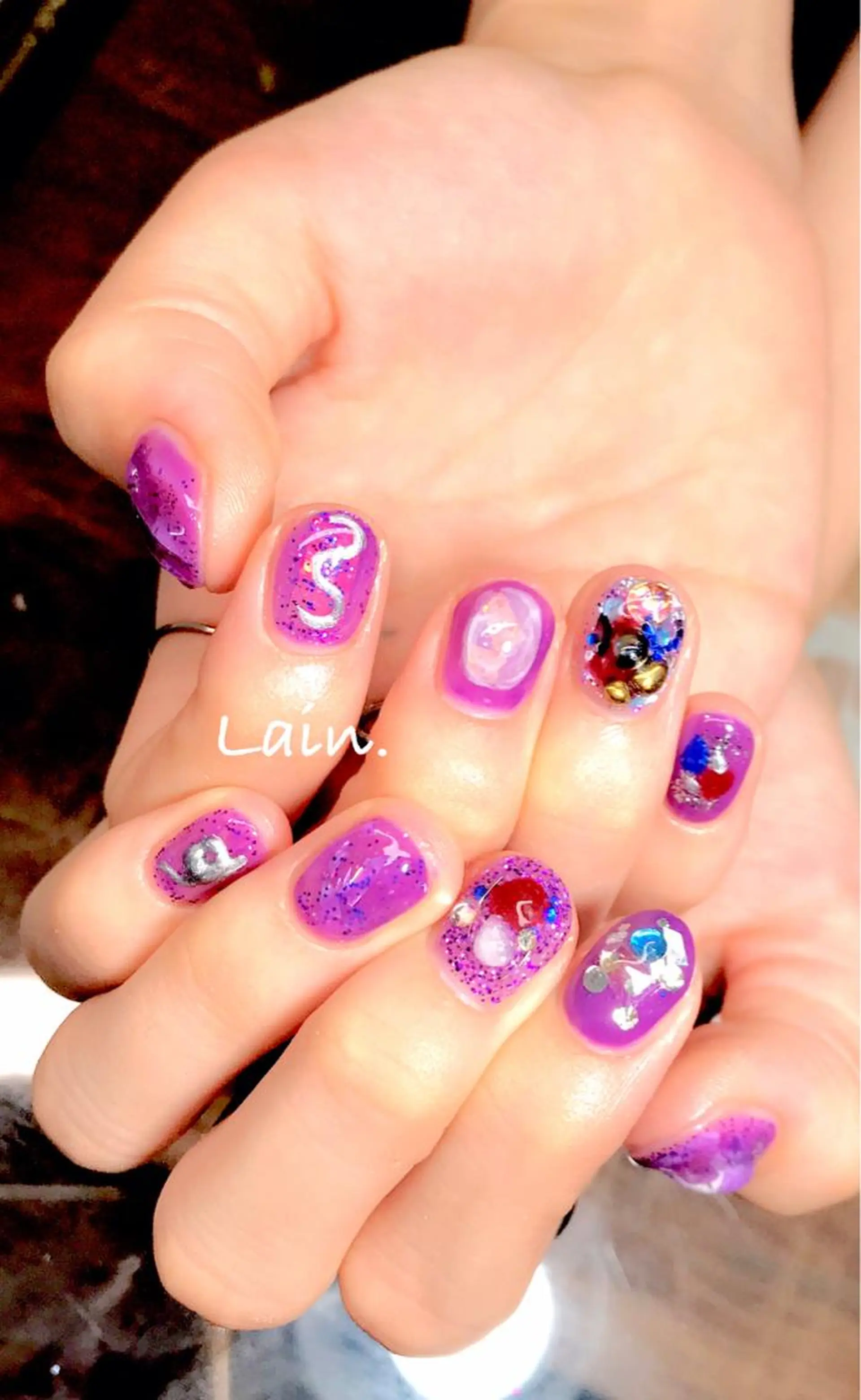 ネイル Liennail 持込デザインやり放題のネイルデザイン