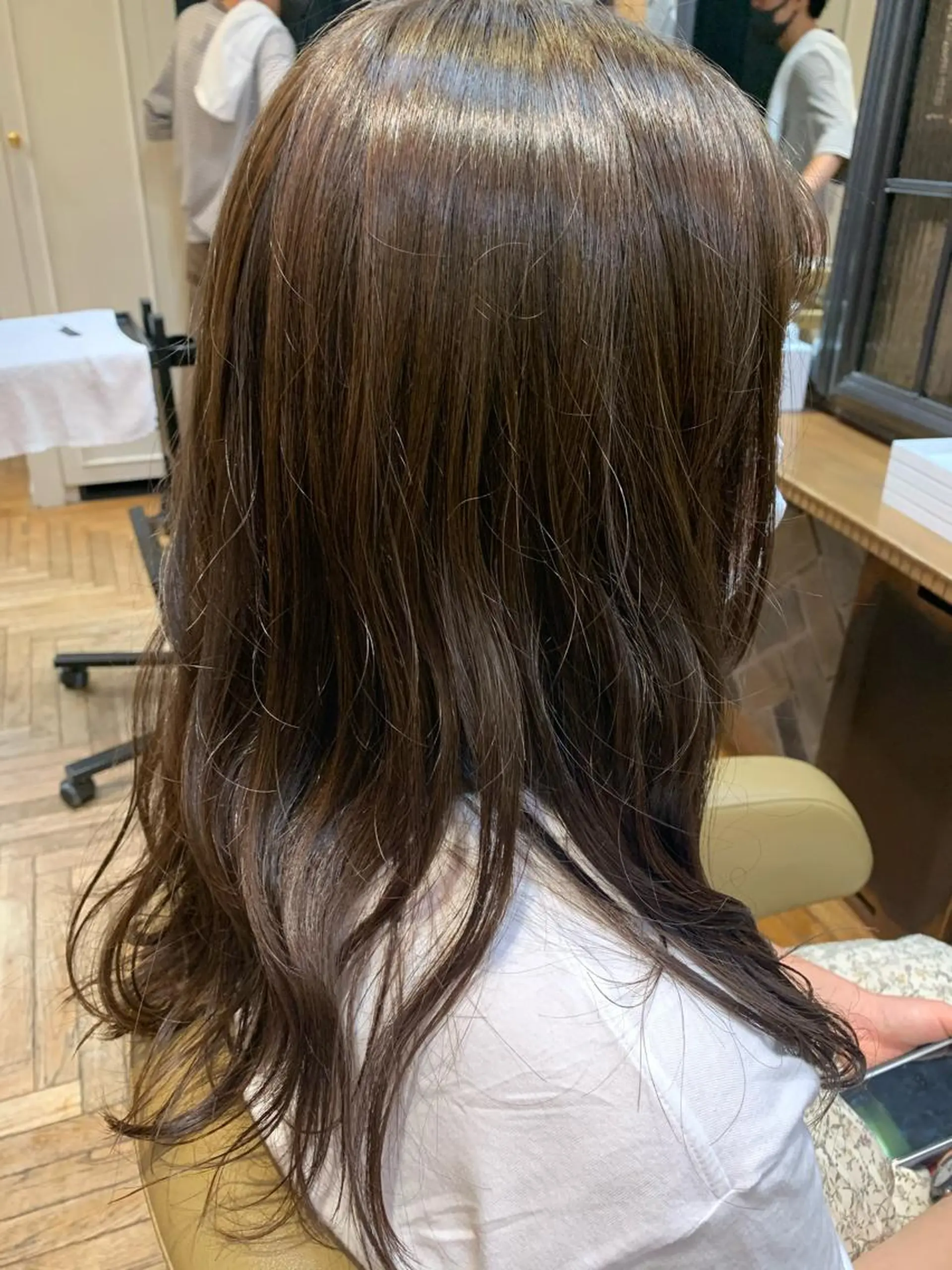 ロング カラー ショートカット🧸 ごとうさなのヘアスタイル