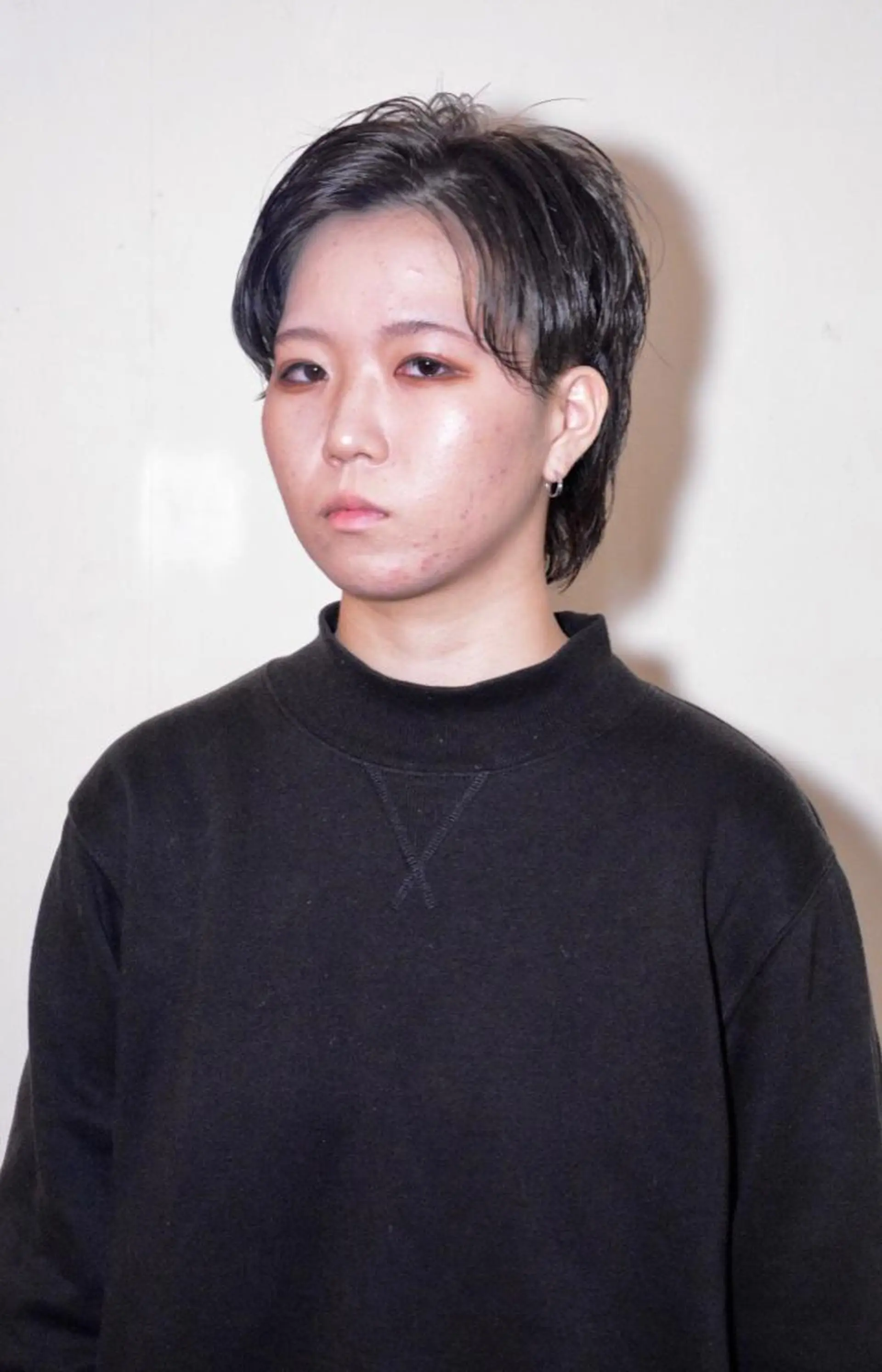 ショート ショートヘア すみとも るなのヘアスタイル