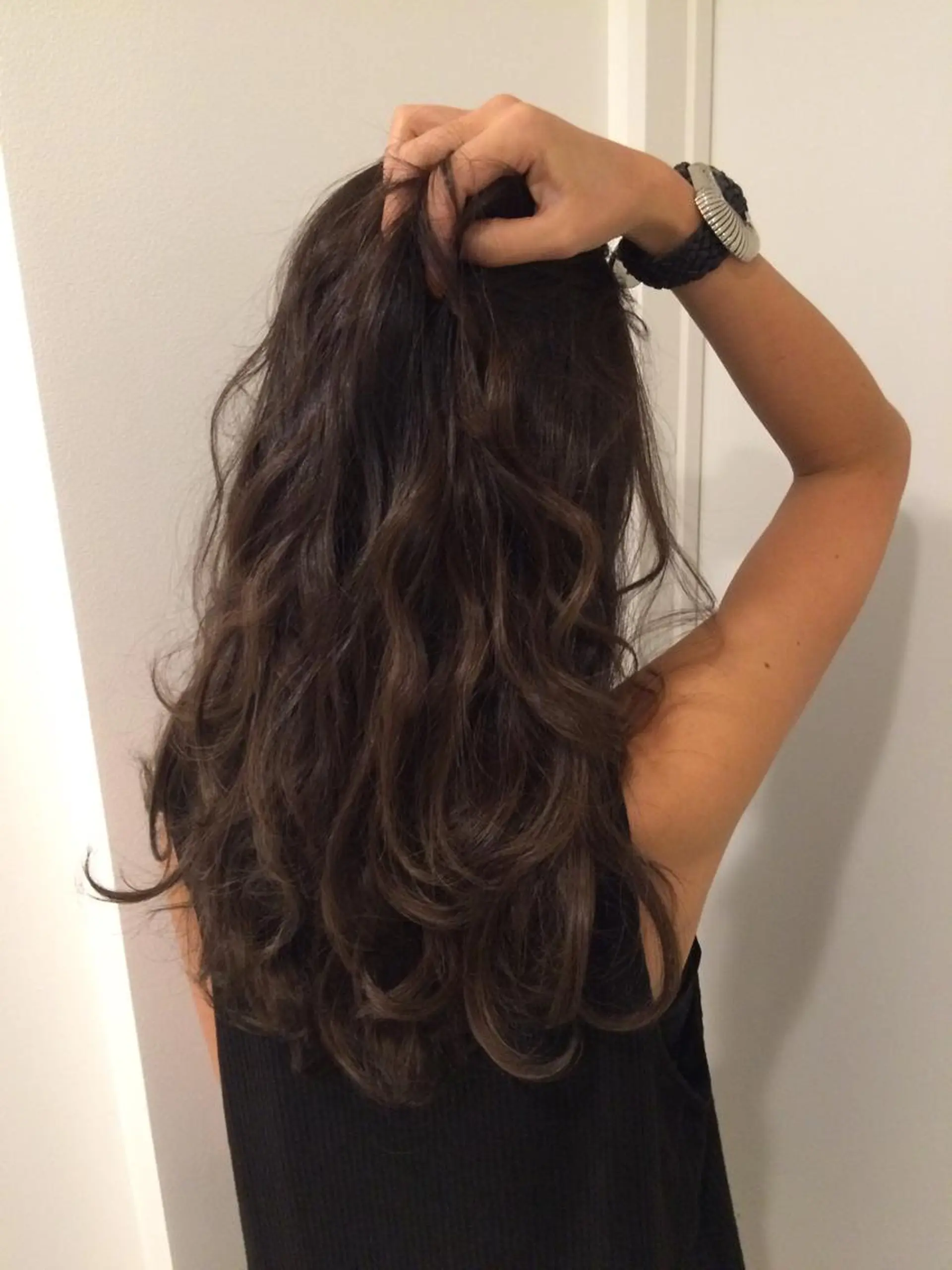 ロング カラー ヘアカラー トリートメント 🌈評価No.1🌈 艶髪カラー❌エクステのヘアスタイル