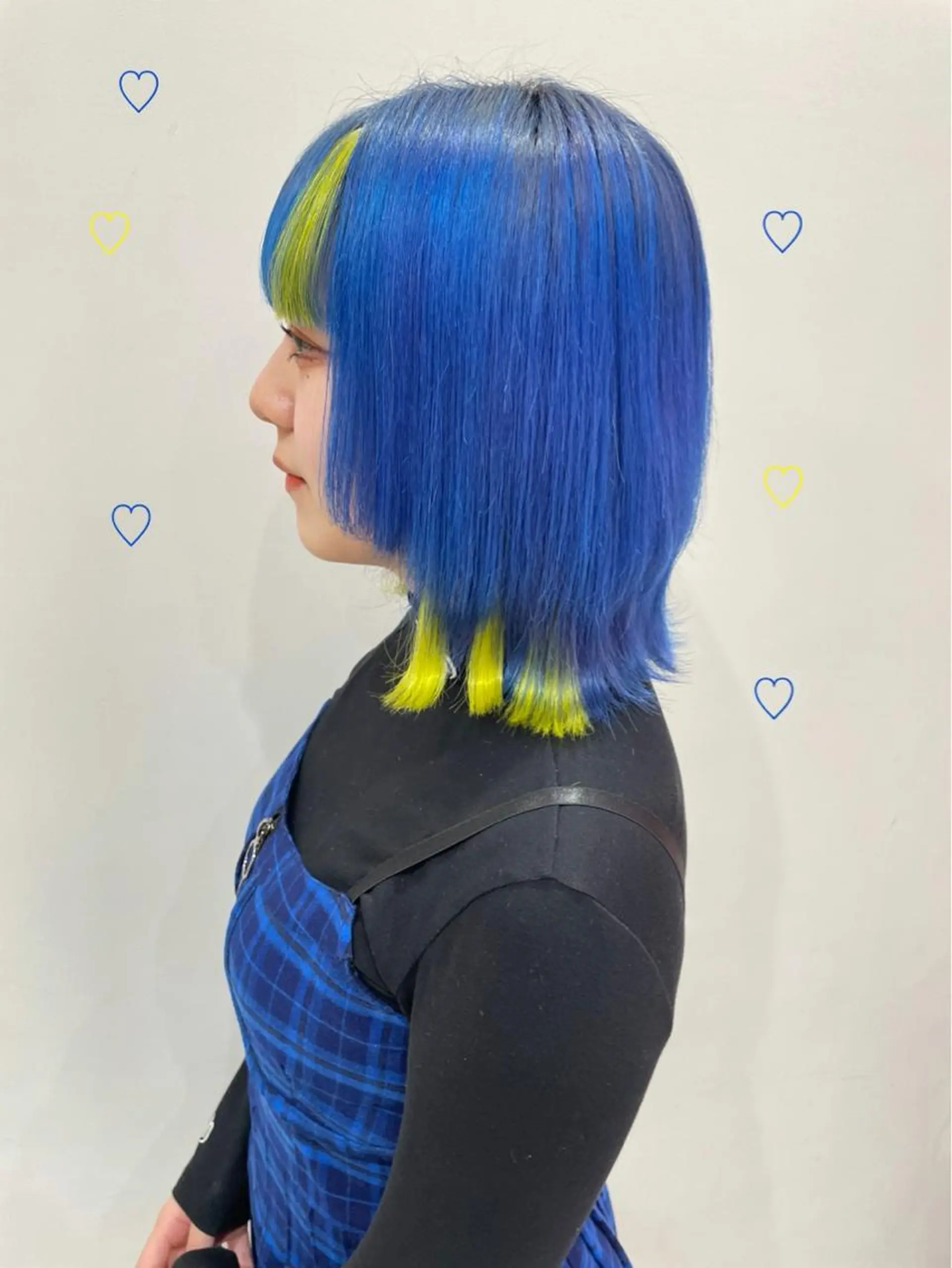 ショート カラー シールエクステ デザインカラー エクステ EMANON新宿東口所属・新宿駅近♡個室 ♡関口三都季🌜のヘアスタイル