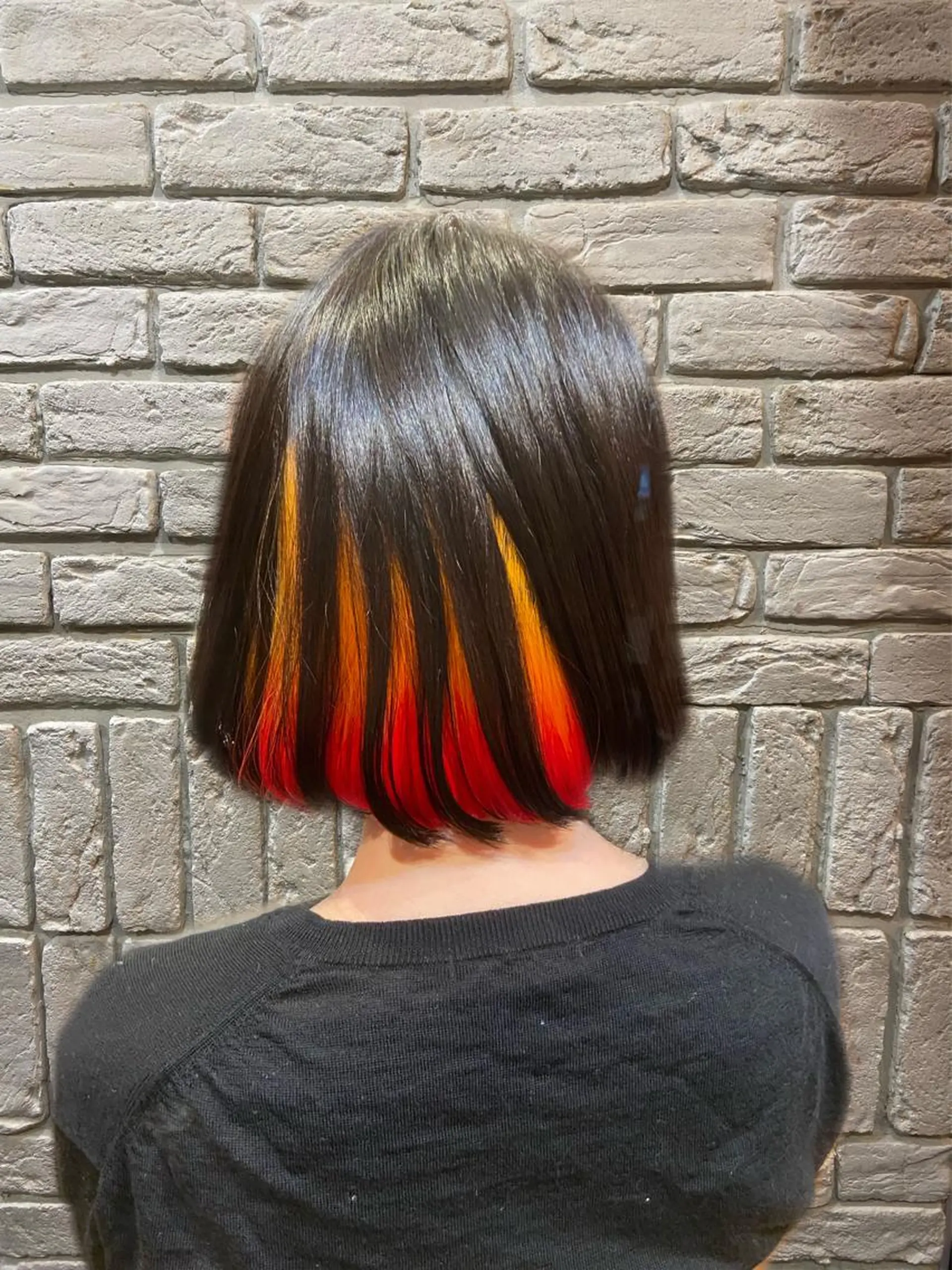 ミディアム カラー 🦉静かに過ごしたい 方、個室席🦉タナカのヘアスタイル