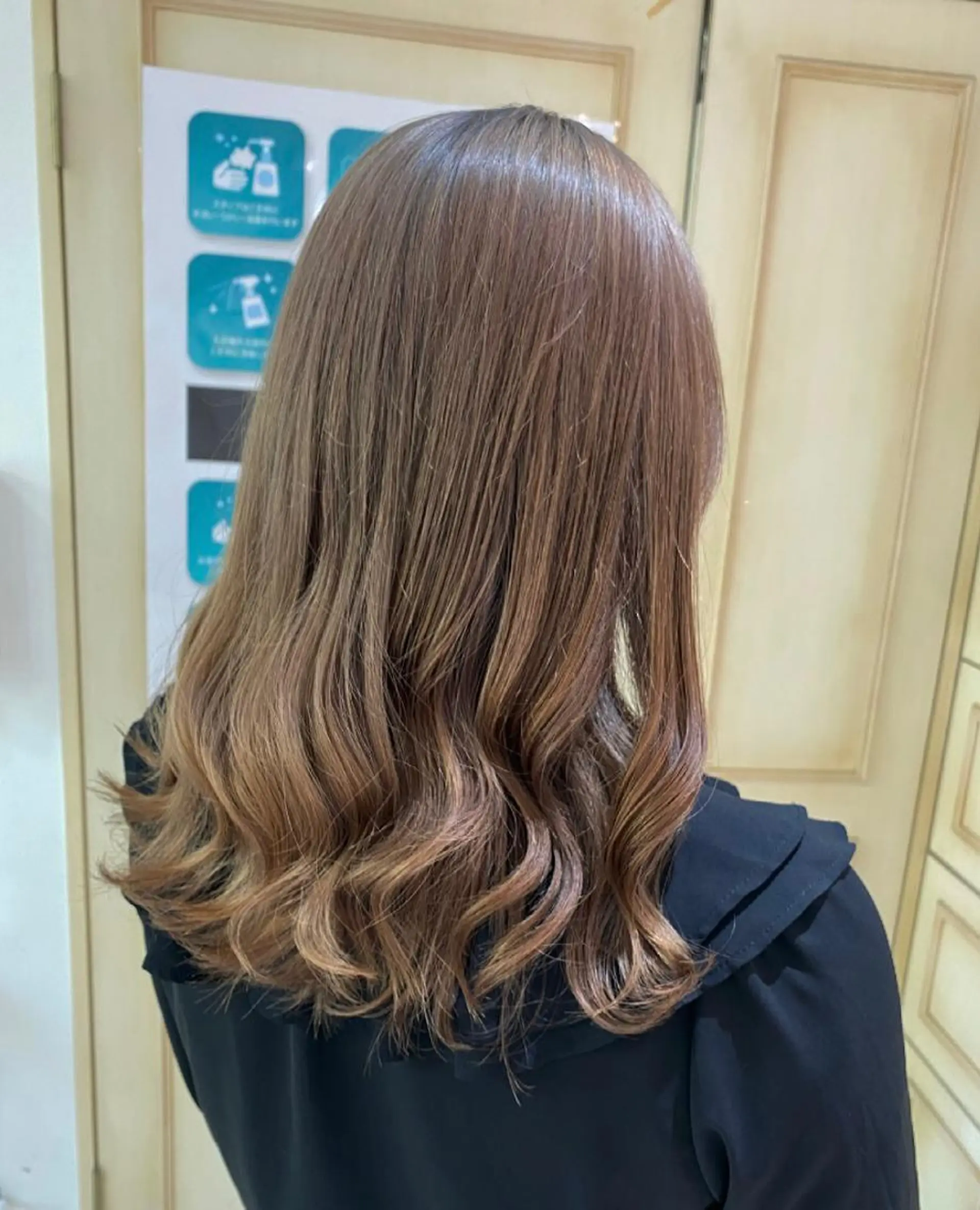 セミロング カラー メンズ ヘアカラー トリートメント 透明感カラー 古山 結季🌙🖤のヘアスタイル