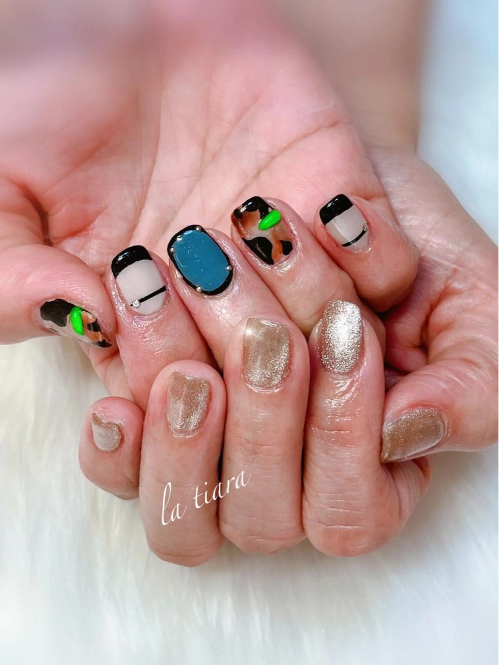ネイル Blue bird  nailのネイルデザイン