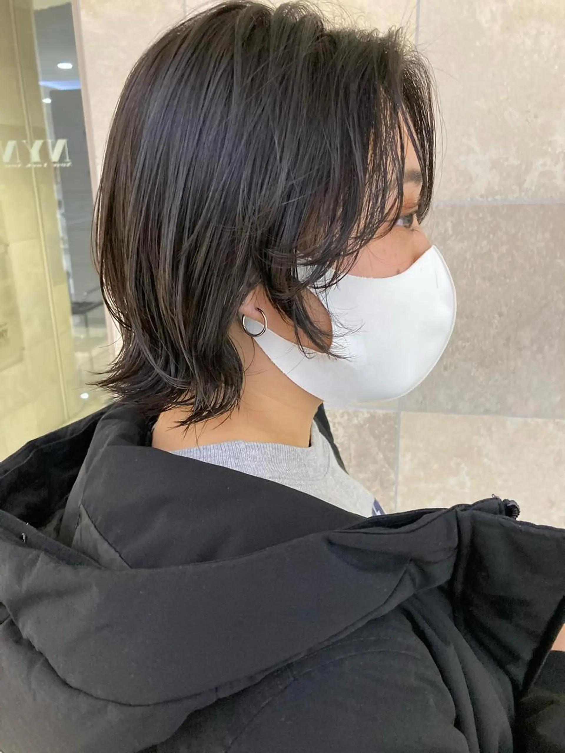 ショート ボブ 顔周りカット 田中 あかねのヘアスタイル
