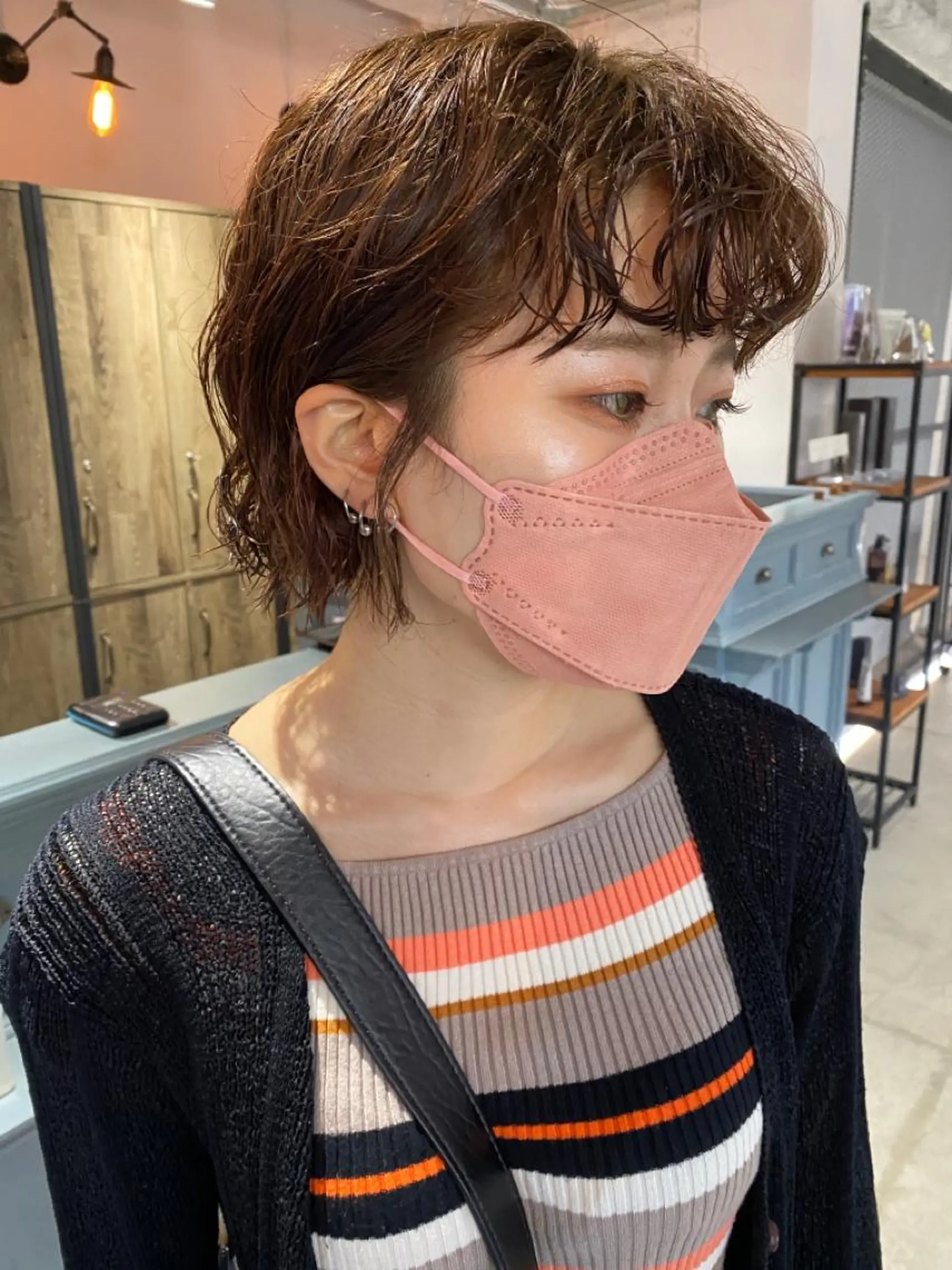 ショート パーマ KOOKI スティードトーキョーのヘアスタイル