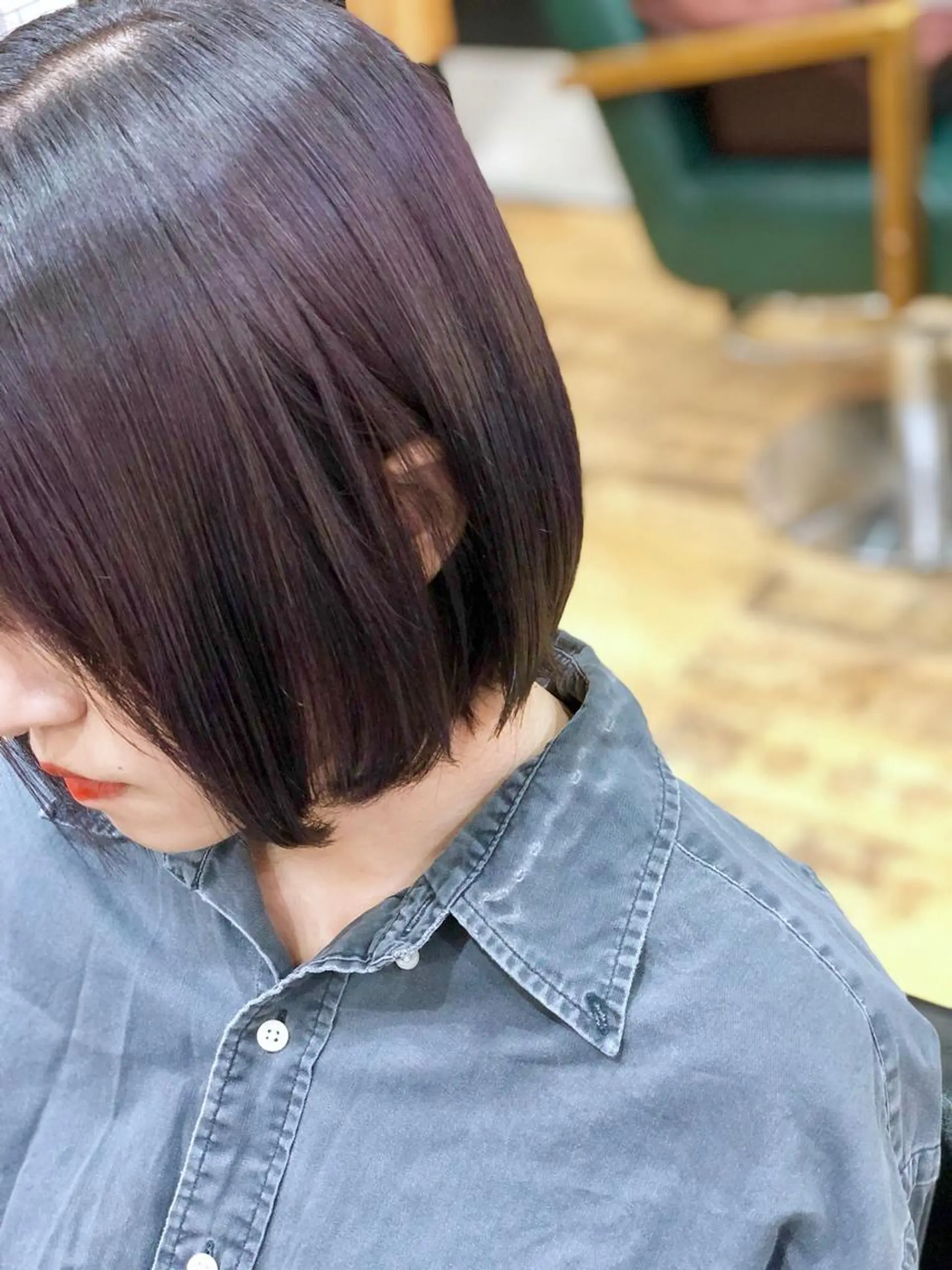 ショート カラー THREE 関根大のヘアスタイル