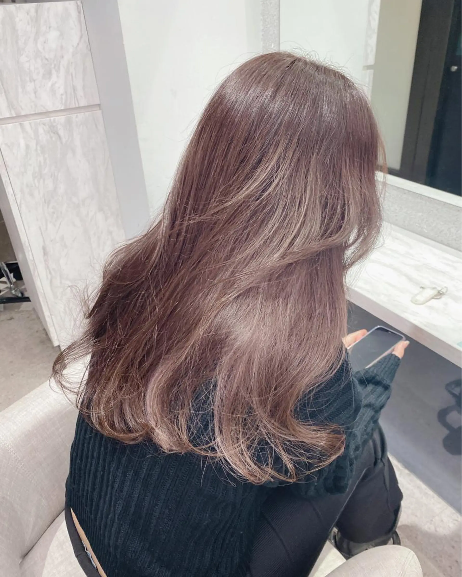 ロング レイヤーカット/ 髪質改善/羽柴りくのヘアスタイル