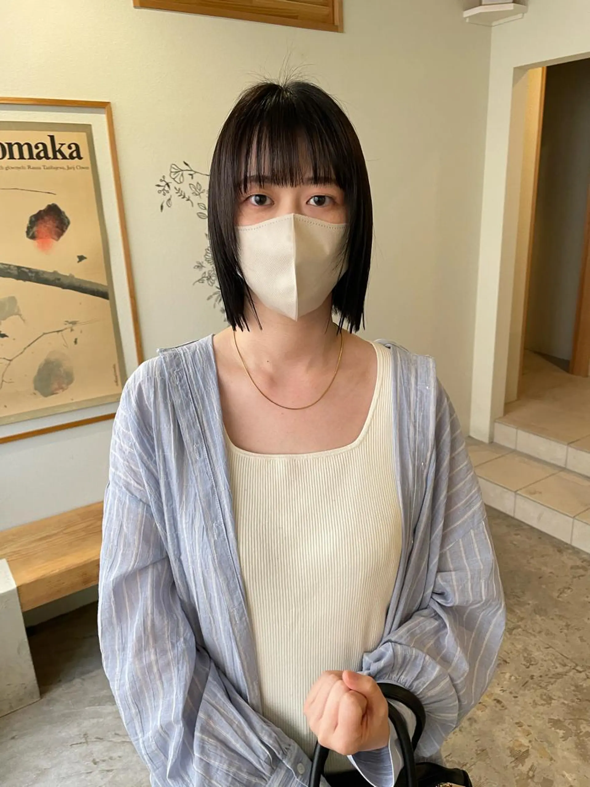 ショート カラー ヒナゴ トヨカズのヘアスタイル