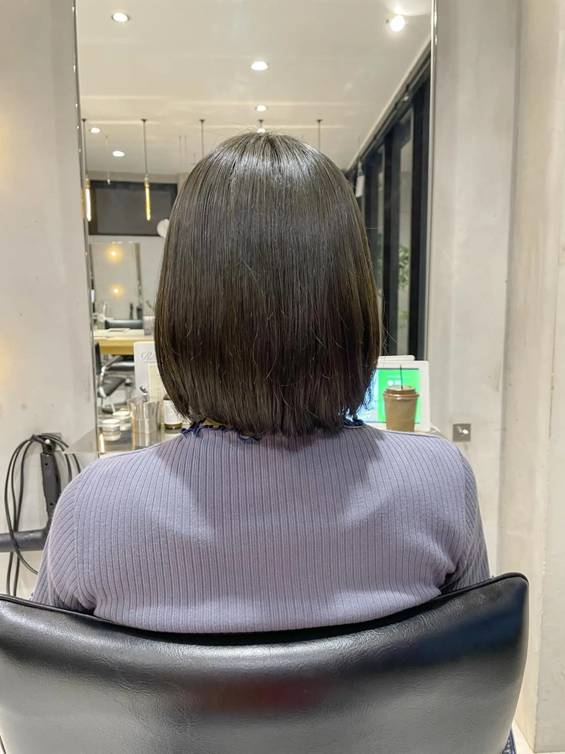 ショート カラー ヘアカラー トリートメント ヘッドスパ ヘアセット 圧倒的透明感カラー nana🦕のヘアスタイル