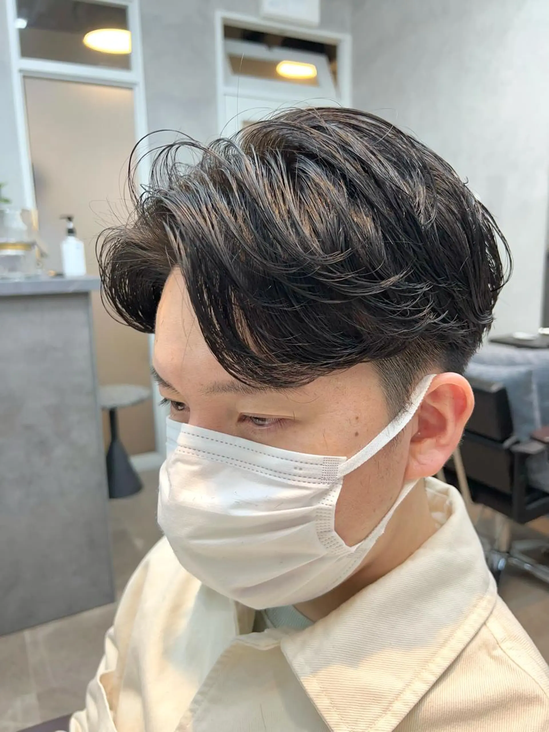 ショート パーマ メンズ 3月〜お店変わります 詳しくはインスタまでのヘアスタイル