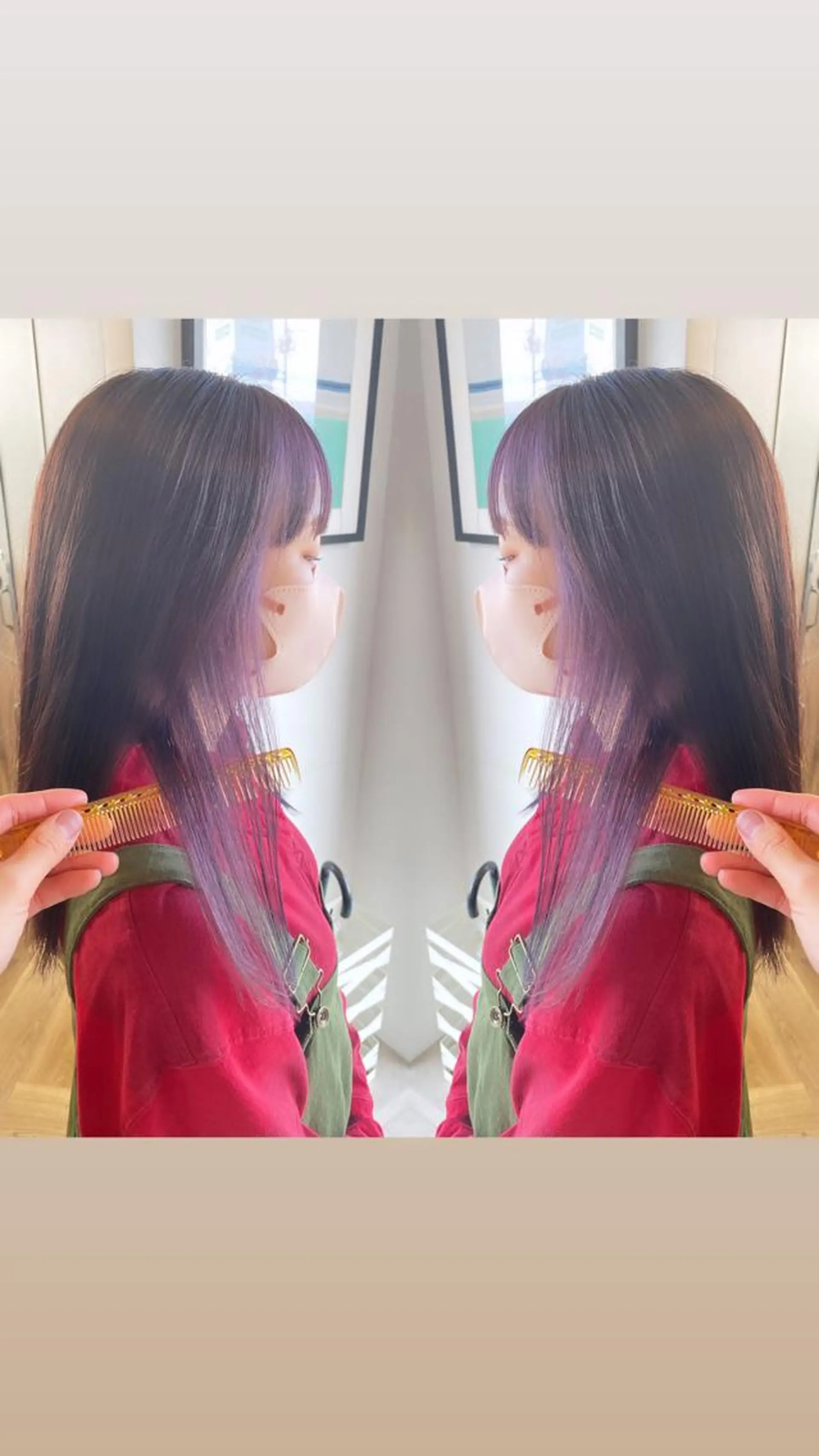 ロング カラー 神山 大樹✂︎宇都宮江曽島のヘアスタイル