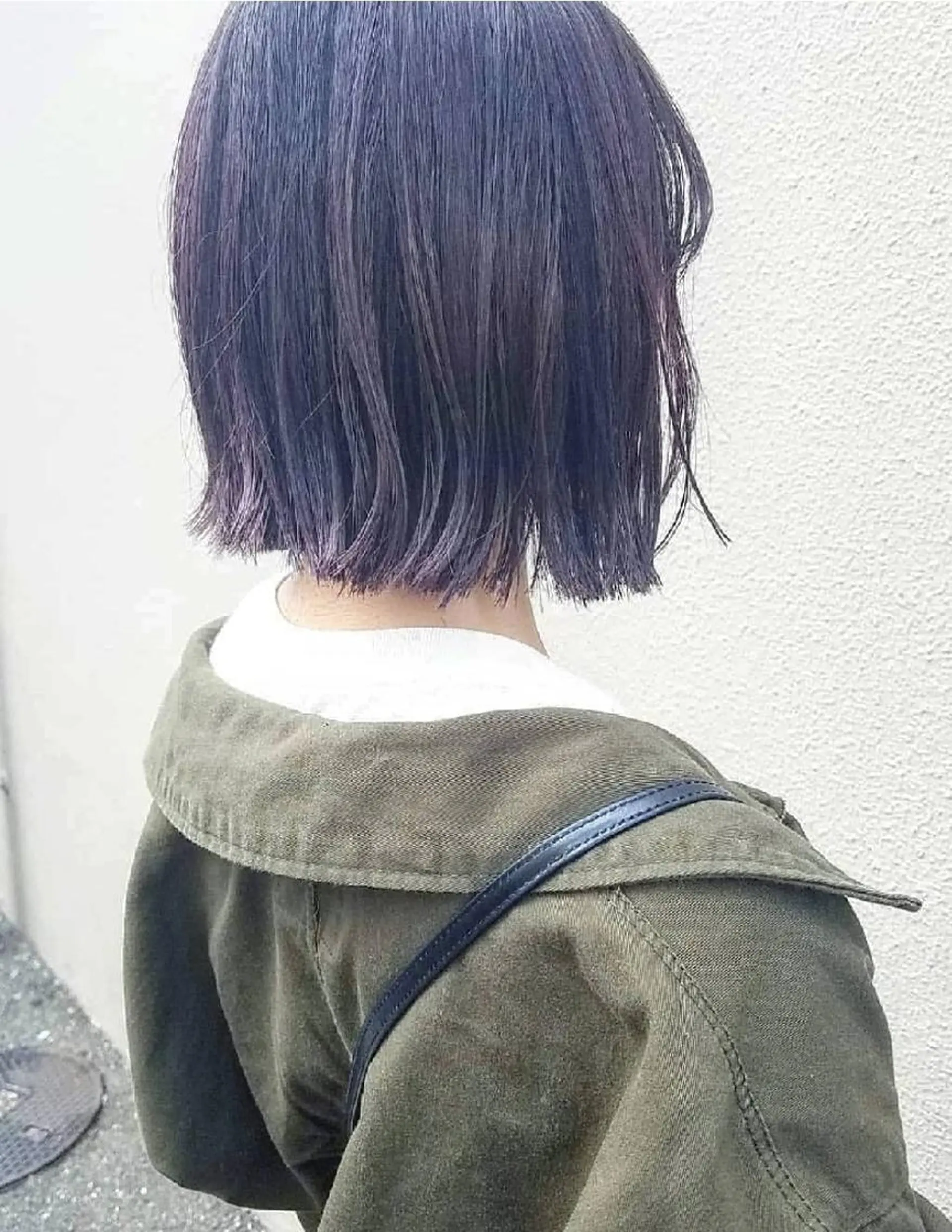 カラー 🙃 透明感カラー/ボブのヘアスタイル