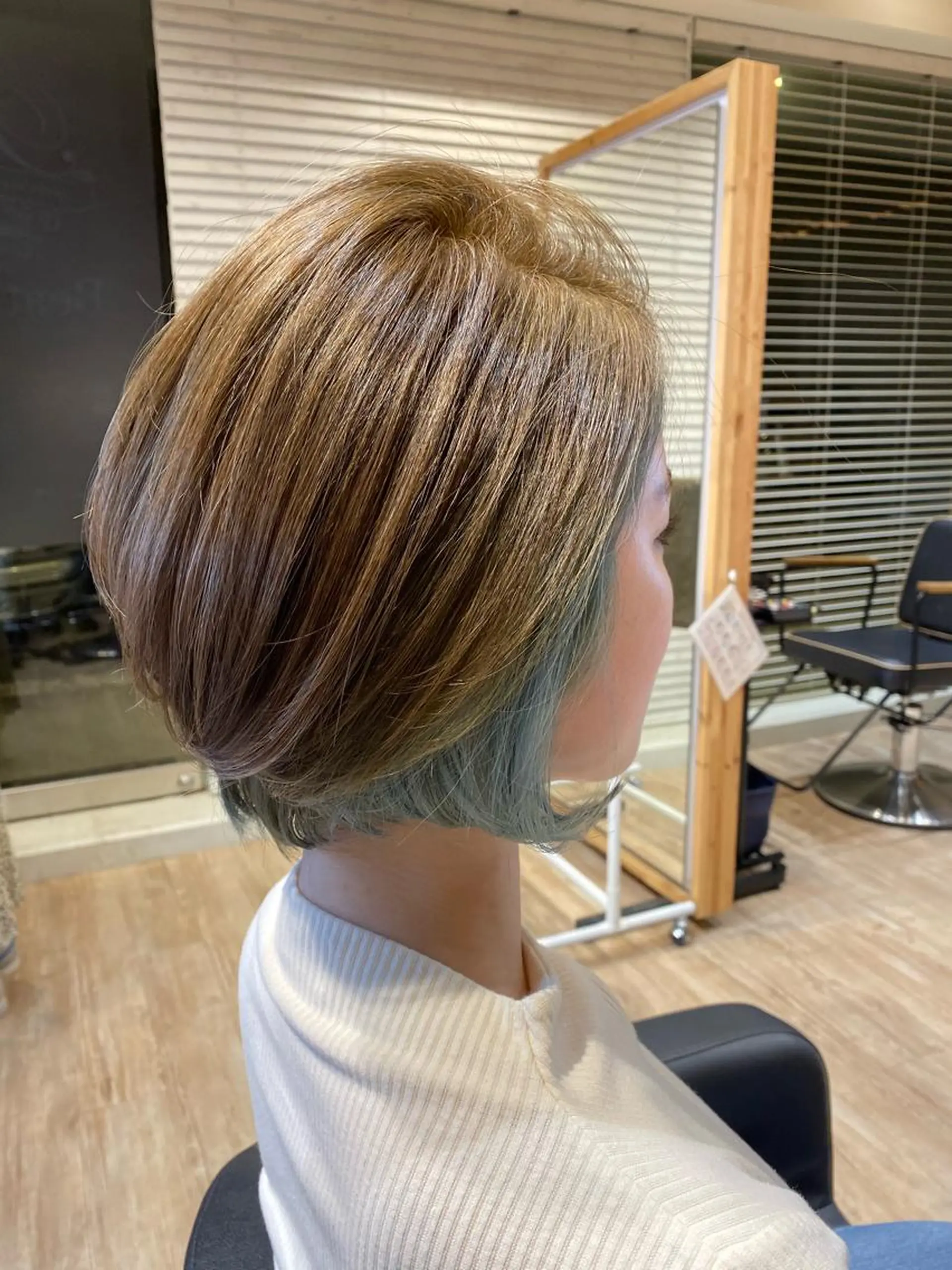 ミディアム カラー 関口 友行のヘアスタイル