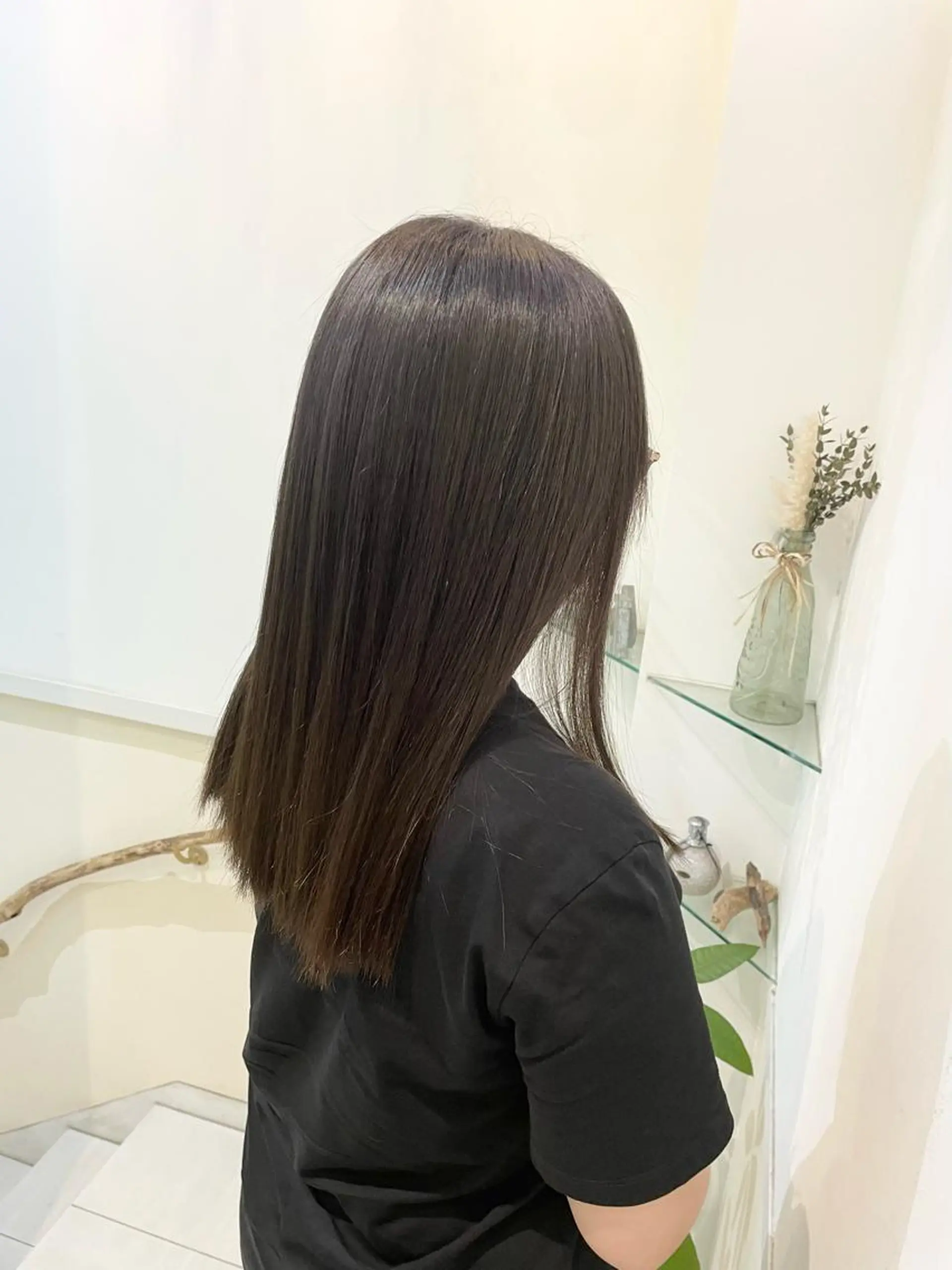 ロング 髪質改善カラー🤍 エクステ✨君島由実子のヘアスタイル