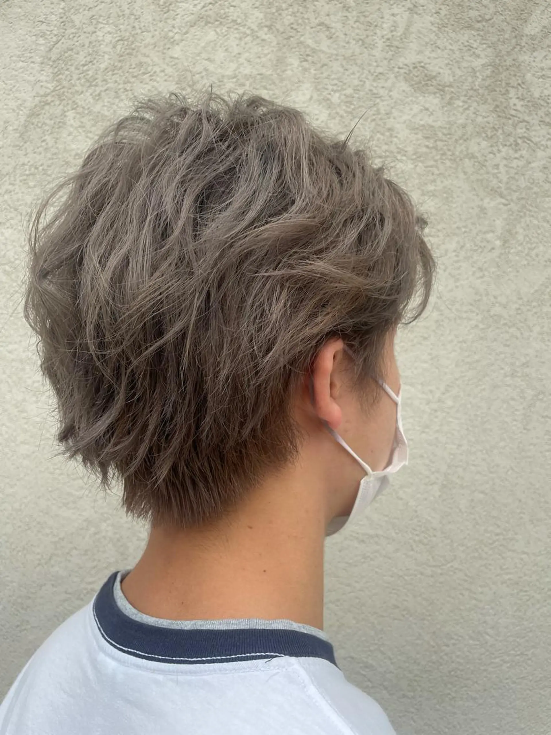 ショート カラー メンズ 渡辺 瑠美のヘアスタイル