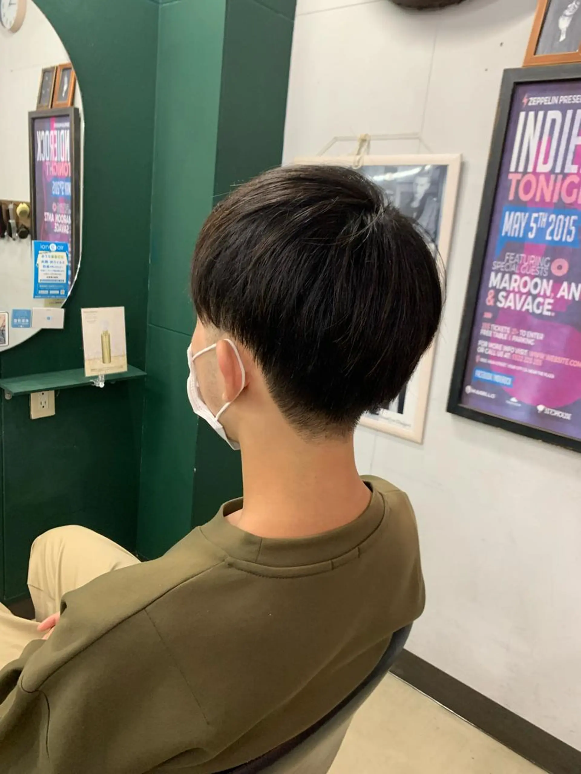 ショート メンズ 月館 怜奈のヘアスタイル