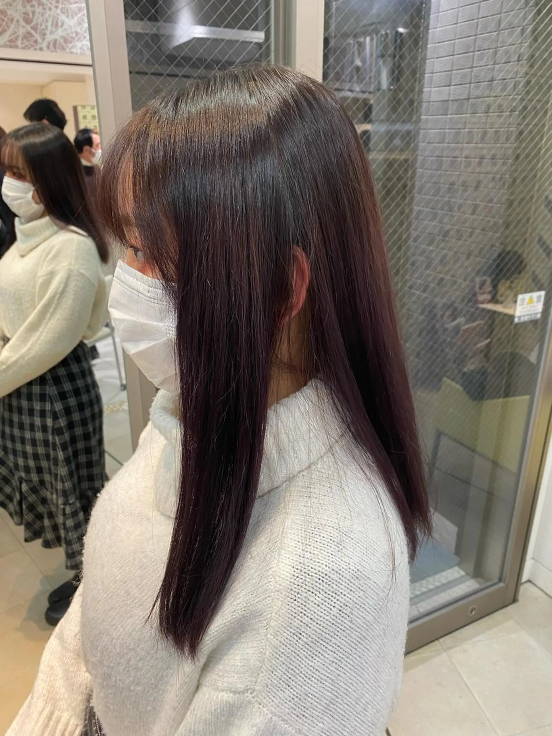 ロング カラー カット ヘアカラー トリートメント Aujuaソムリエ ❤️‍🔥今吉 晃太のヘアスタイル