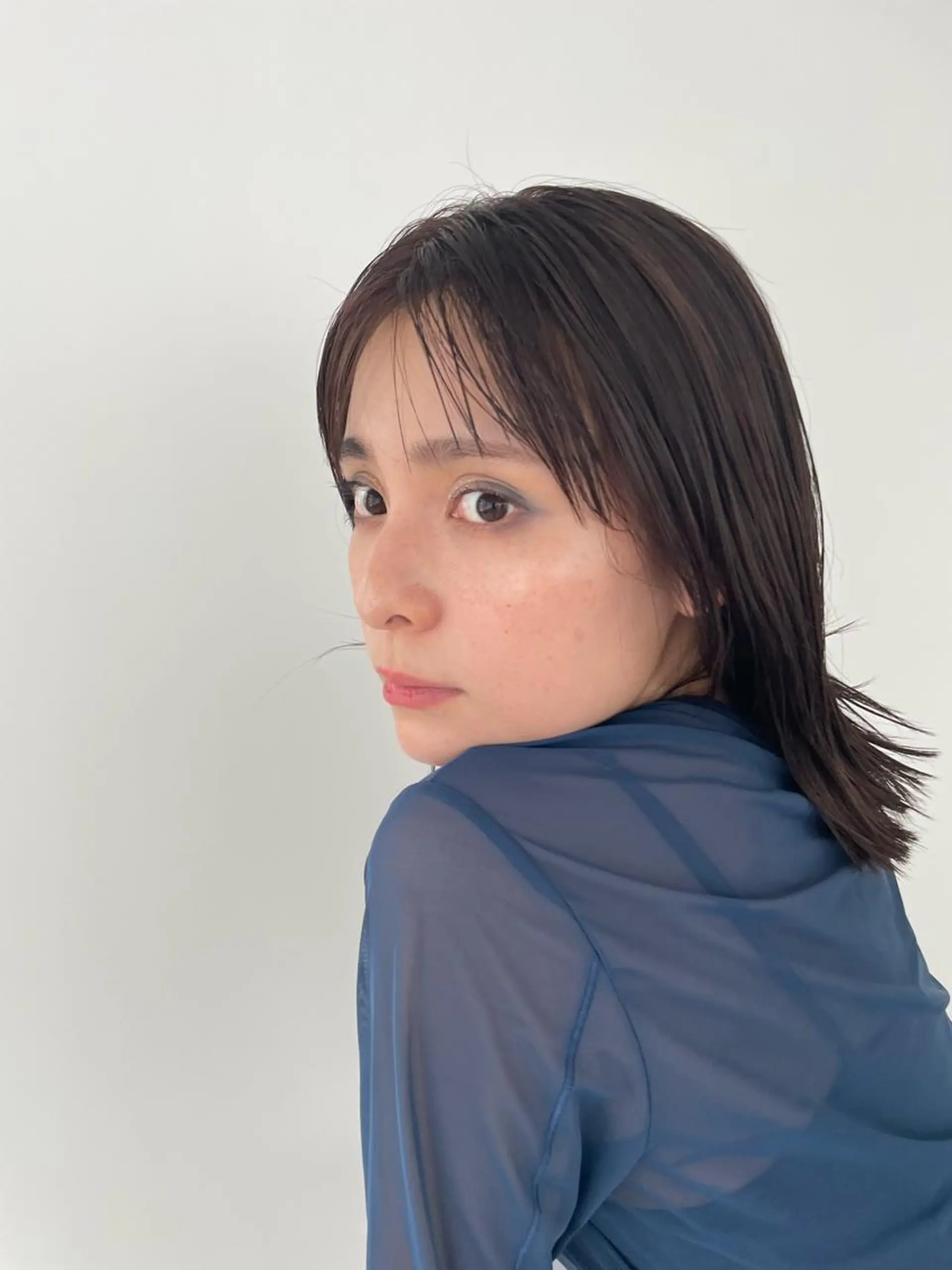 ミディアム ヘアアレンジ 井上 ほのかのヘアスタイル