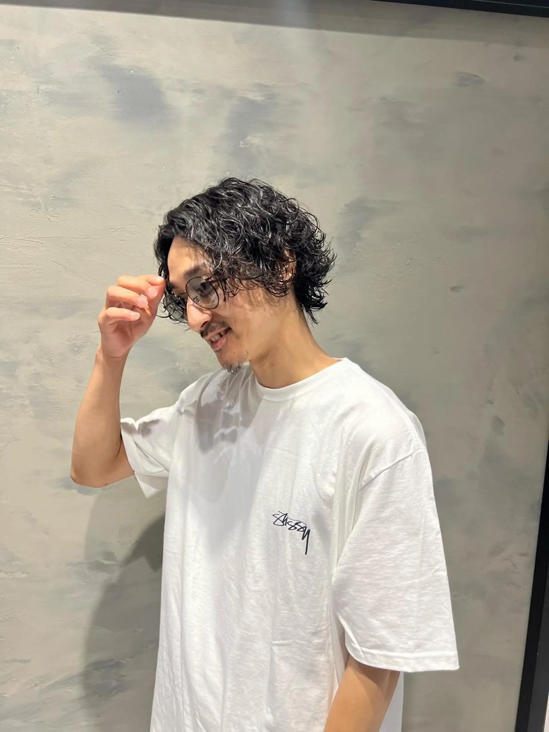 ショート カット パーマ バレイヤージュ職人 🔥代表YU-SHIのヘアスタイル