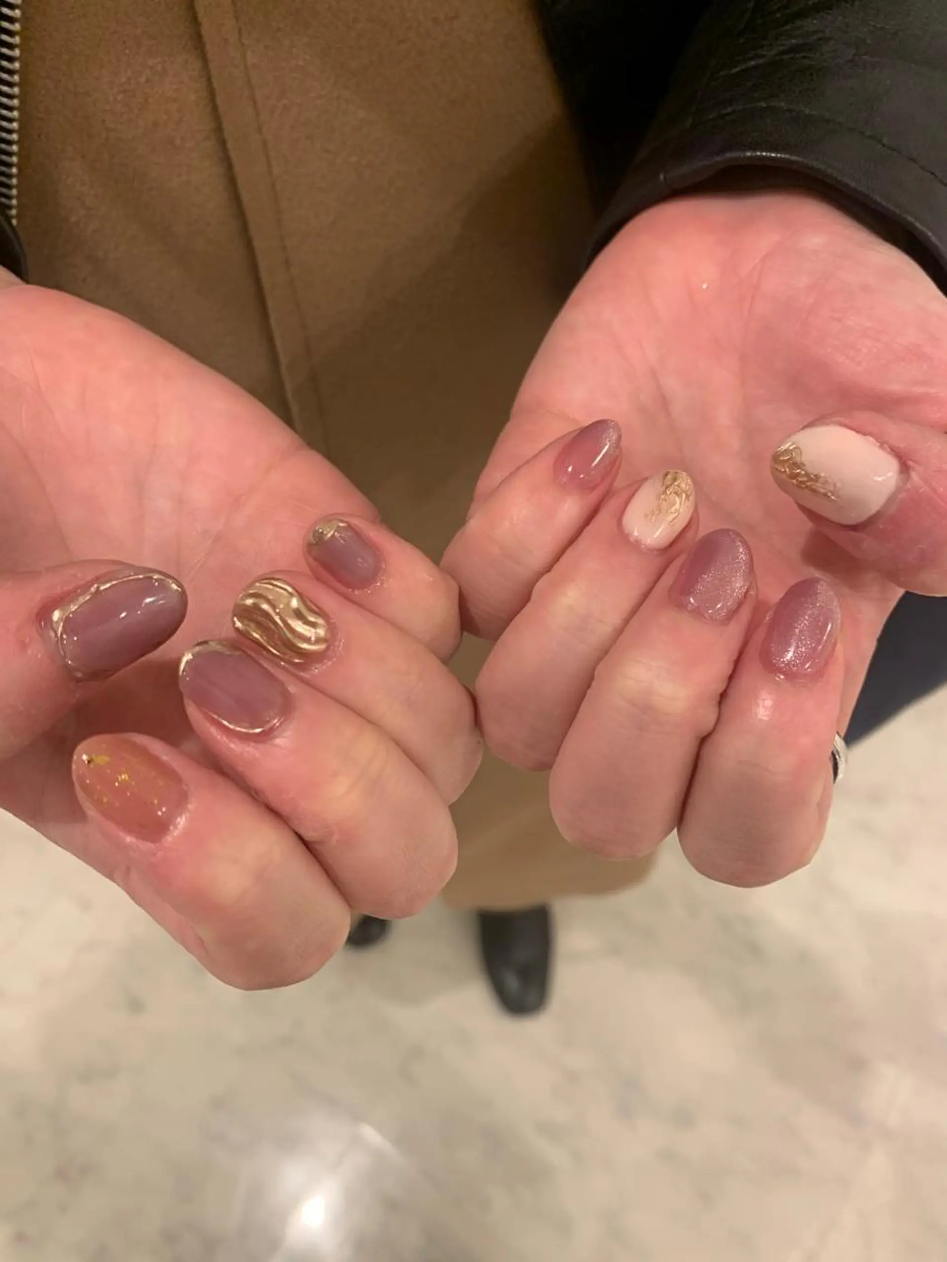 ネイル シンプルネイル SOL　nail イマナカのネイルデザイン