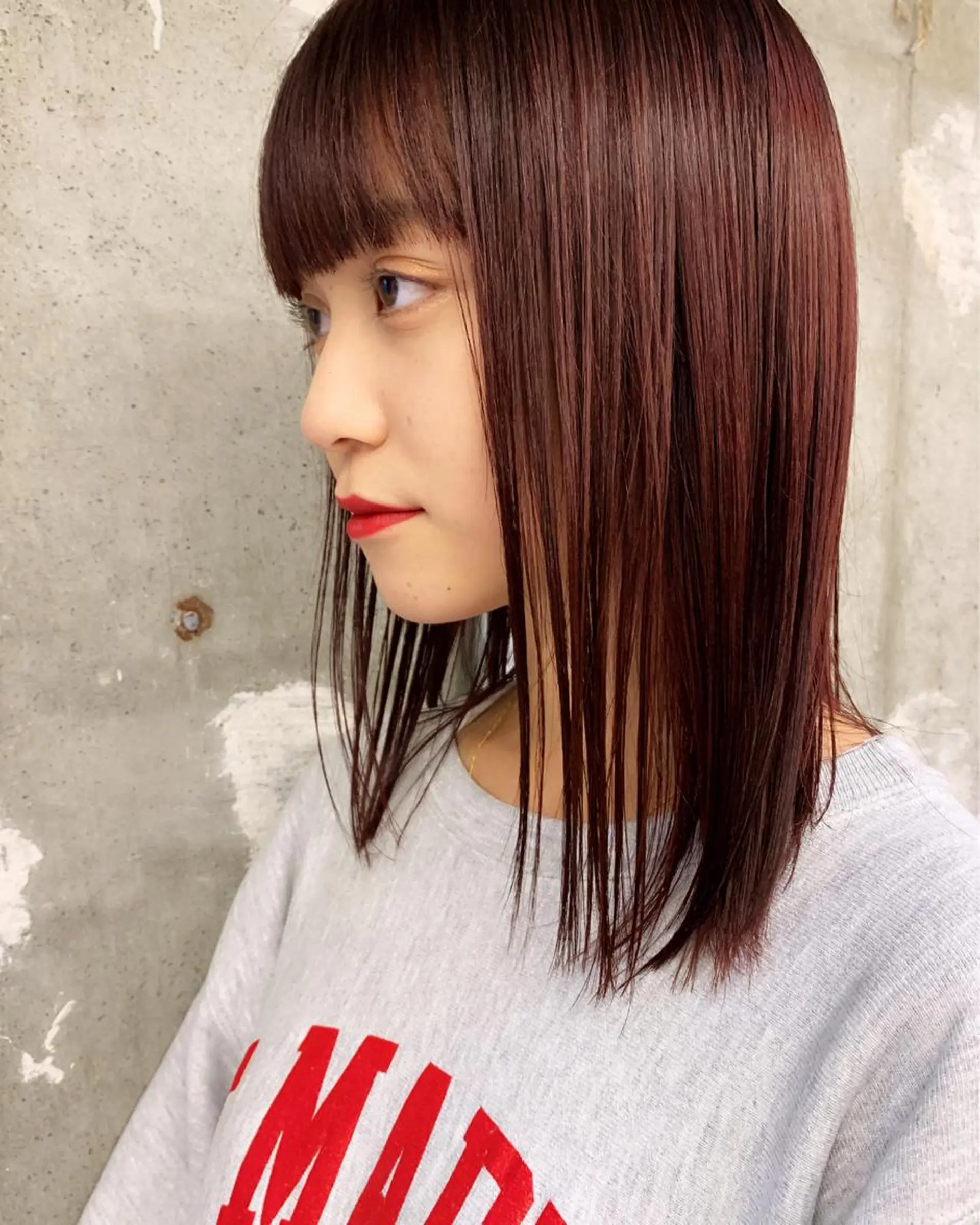 ミディアム tension 【テンション】のヘアスタイル